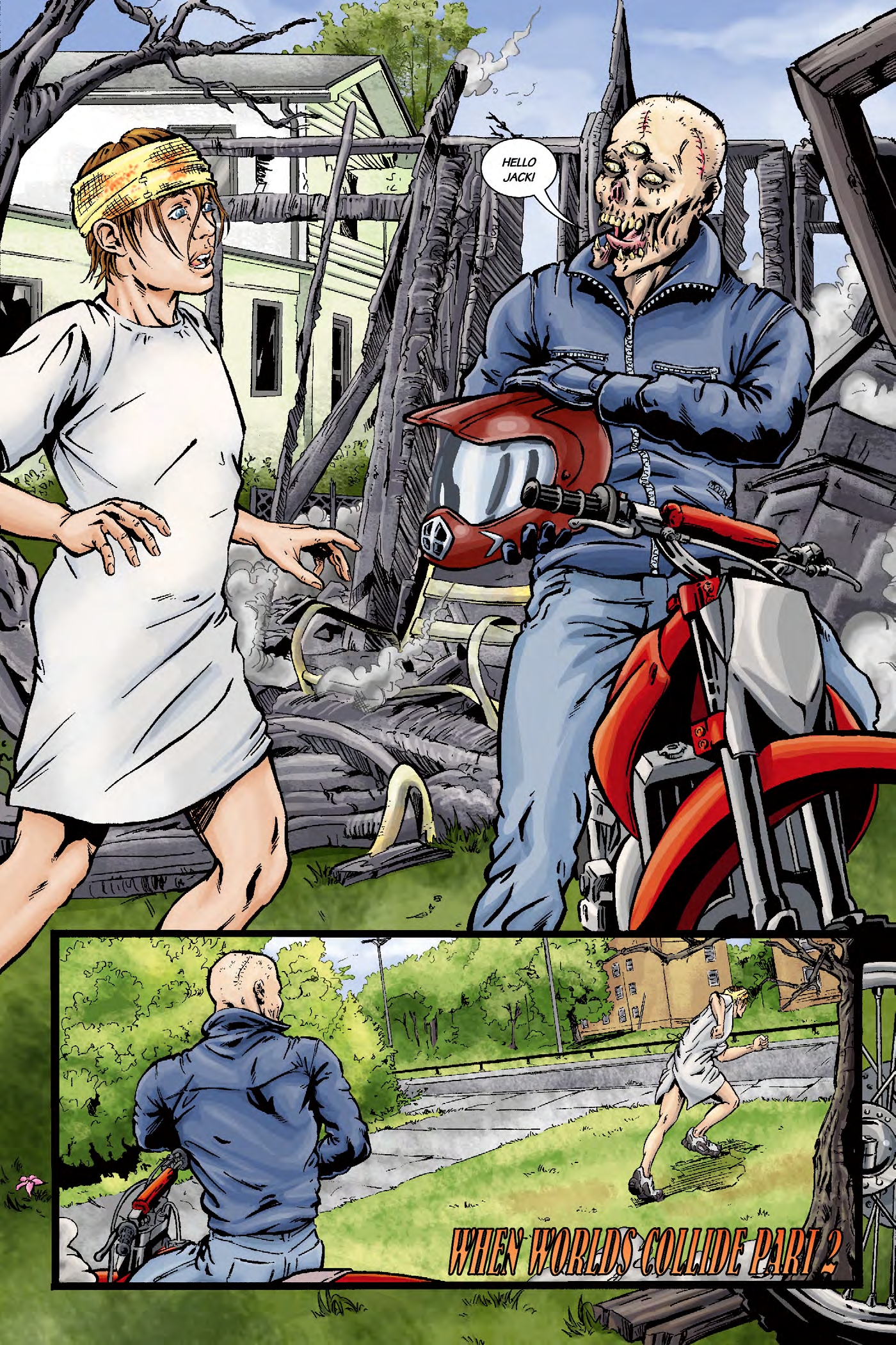 Read online Nazi Werewolves from Outer Space comic -  Issue #4 - 3