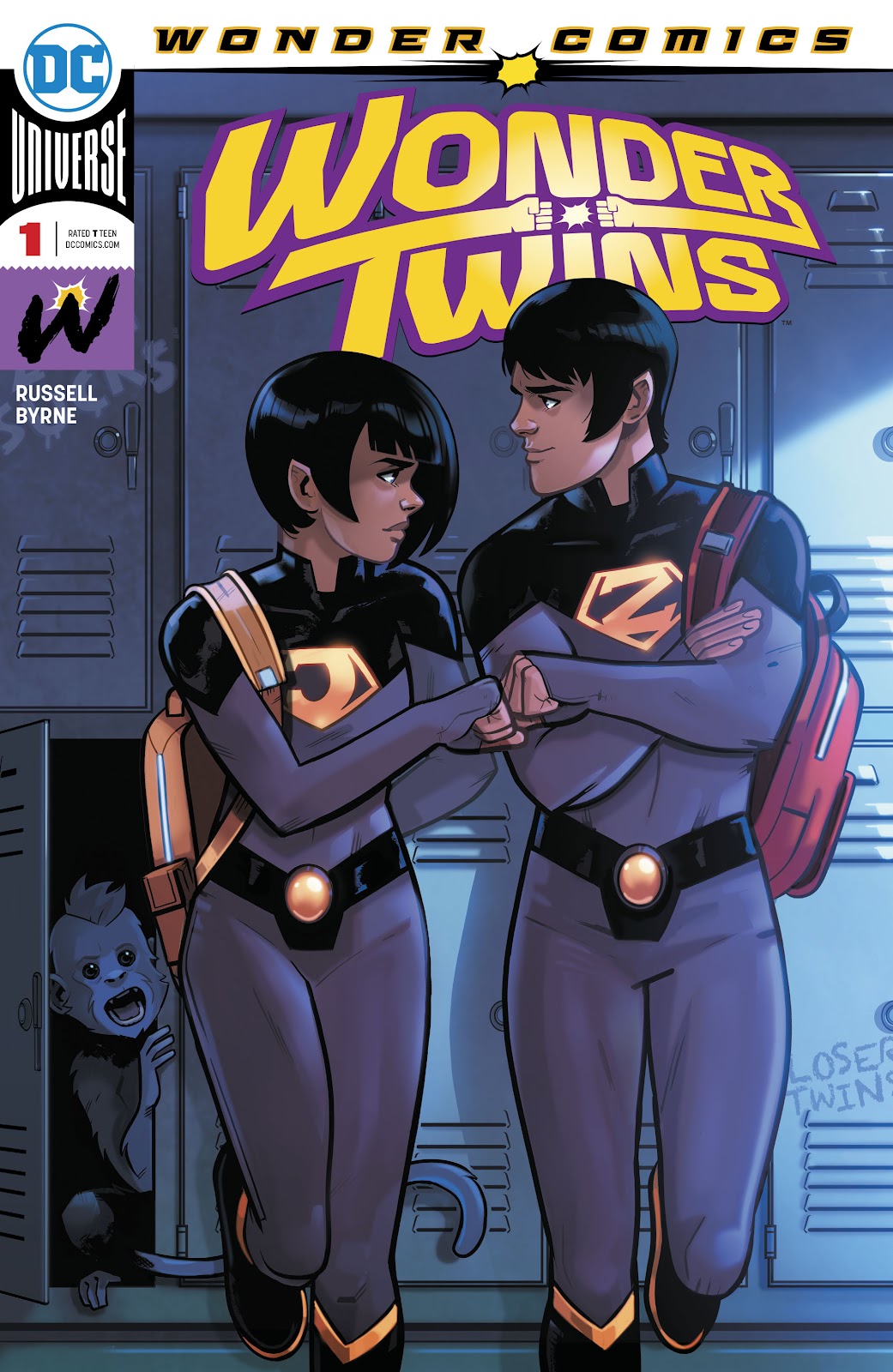 Wonder Twins issue 1 - Page 1