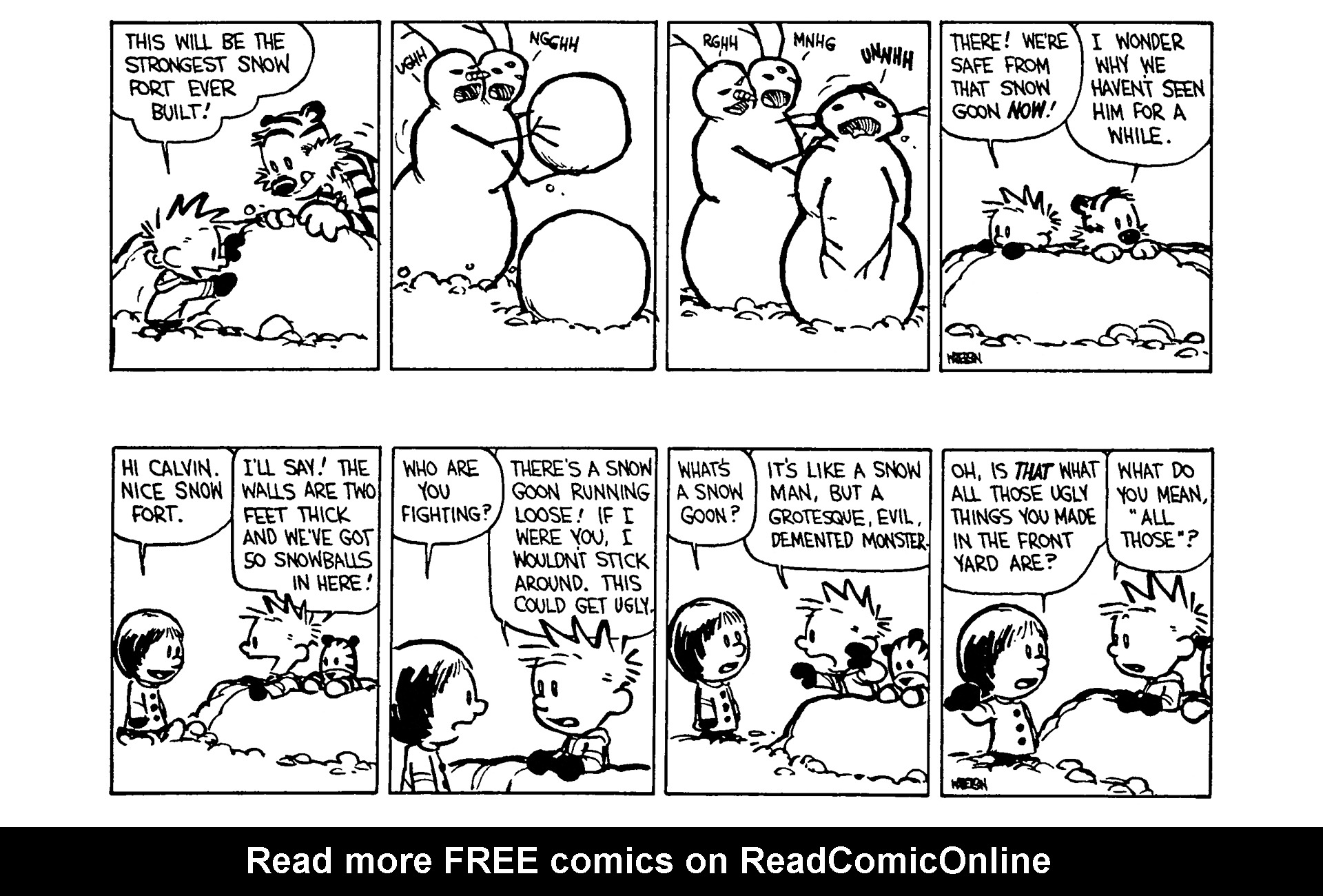 Read online Calvin and Hobbes comic -  Issue #7 - 115
