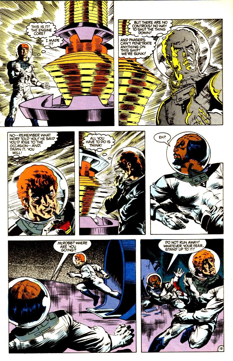 Read online Star Trek: The Next Generation (1989) comic -  Issue #4 - 20