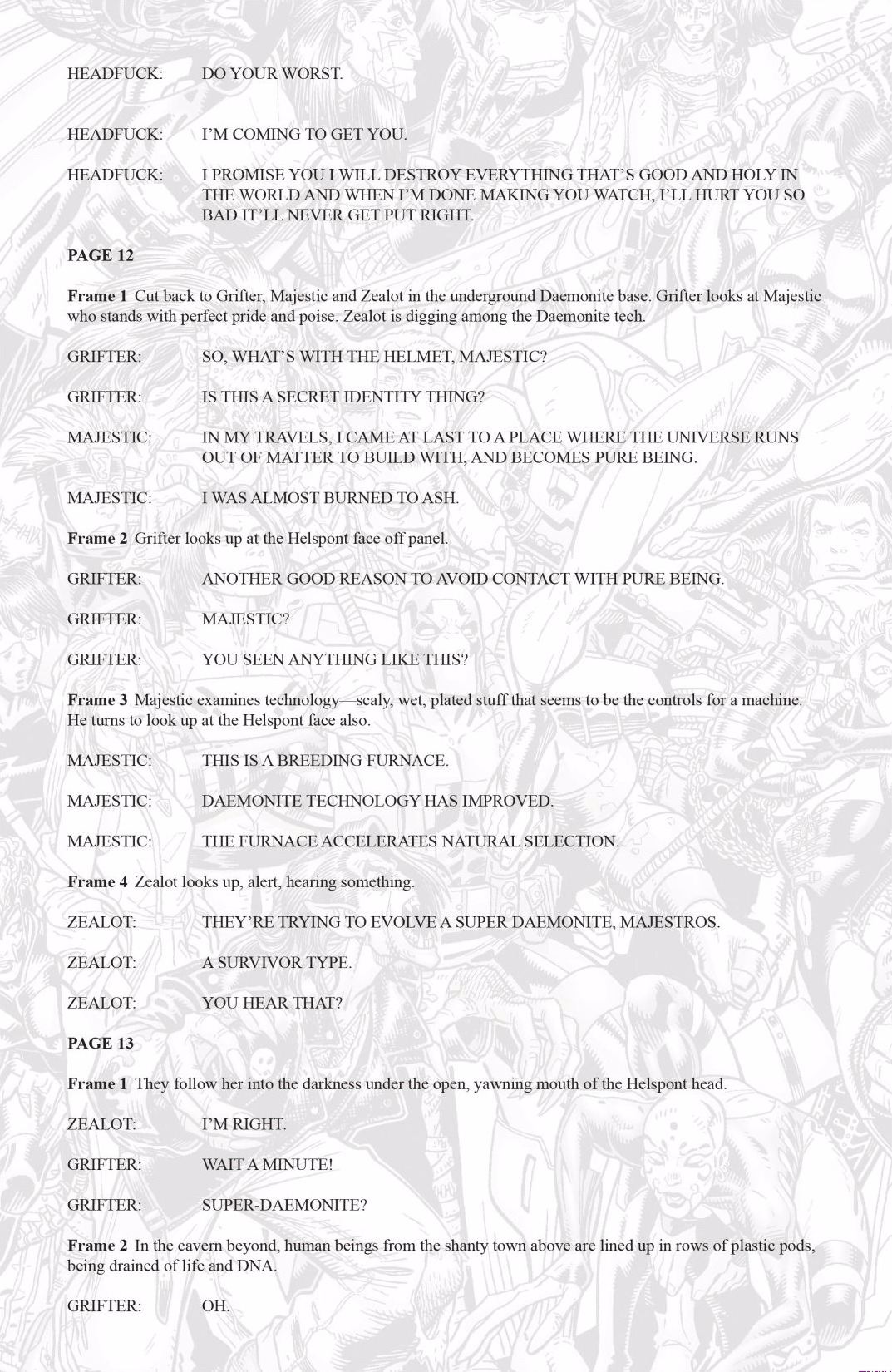 Read online Wildstorm: A Celebration of 25 Years comic -  Issue # TPB - 194