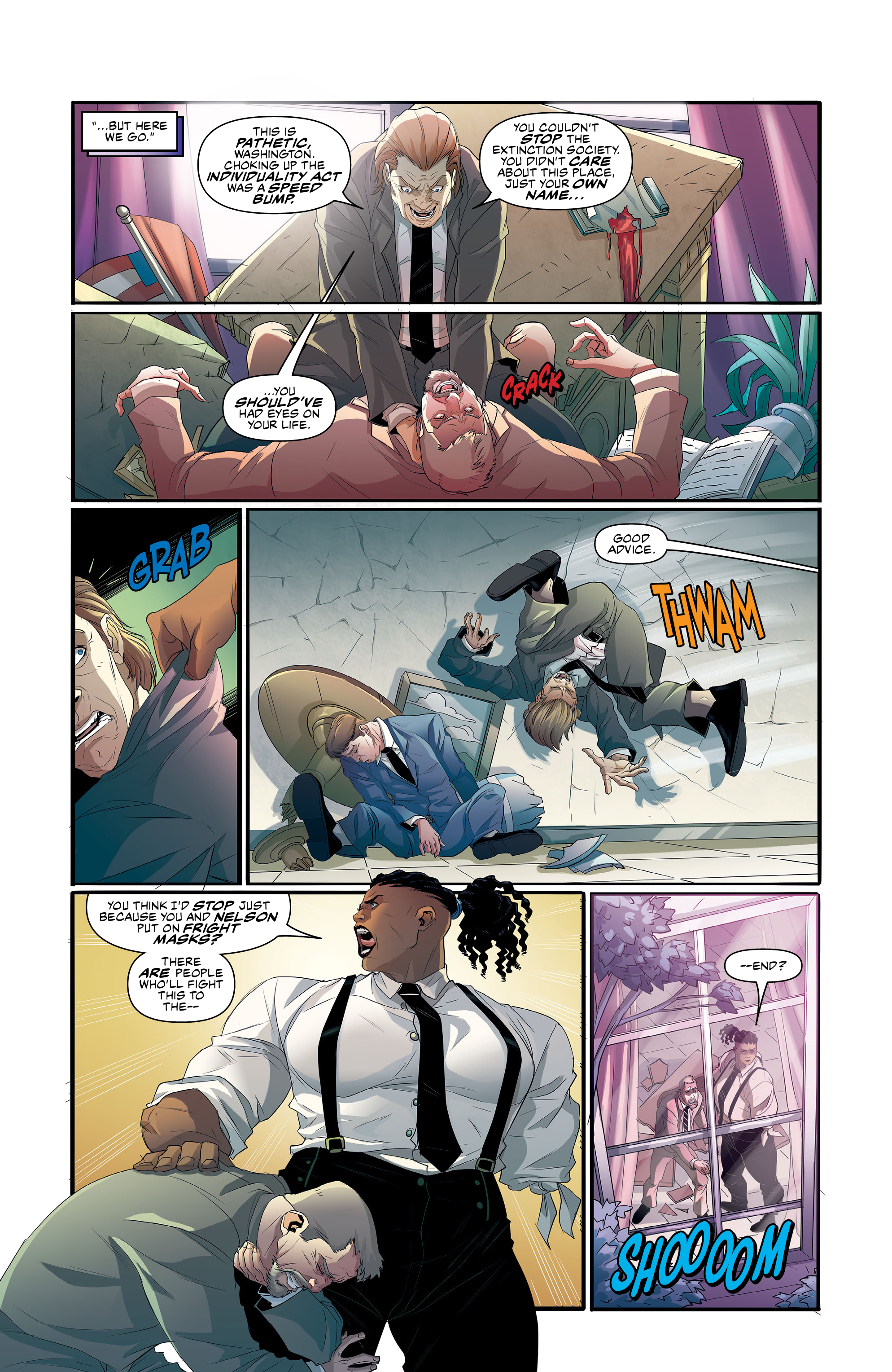 Read online Commanders In Crisis comic -  Issue #11 - 19