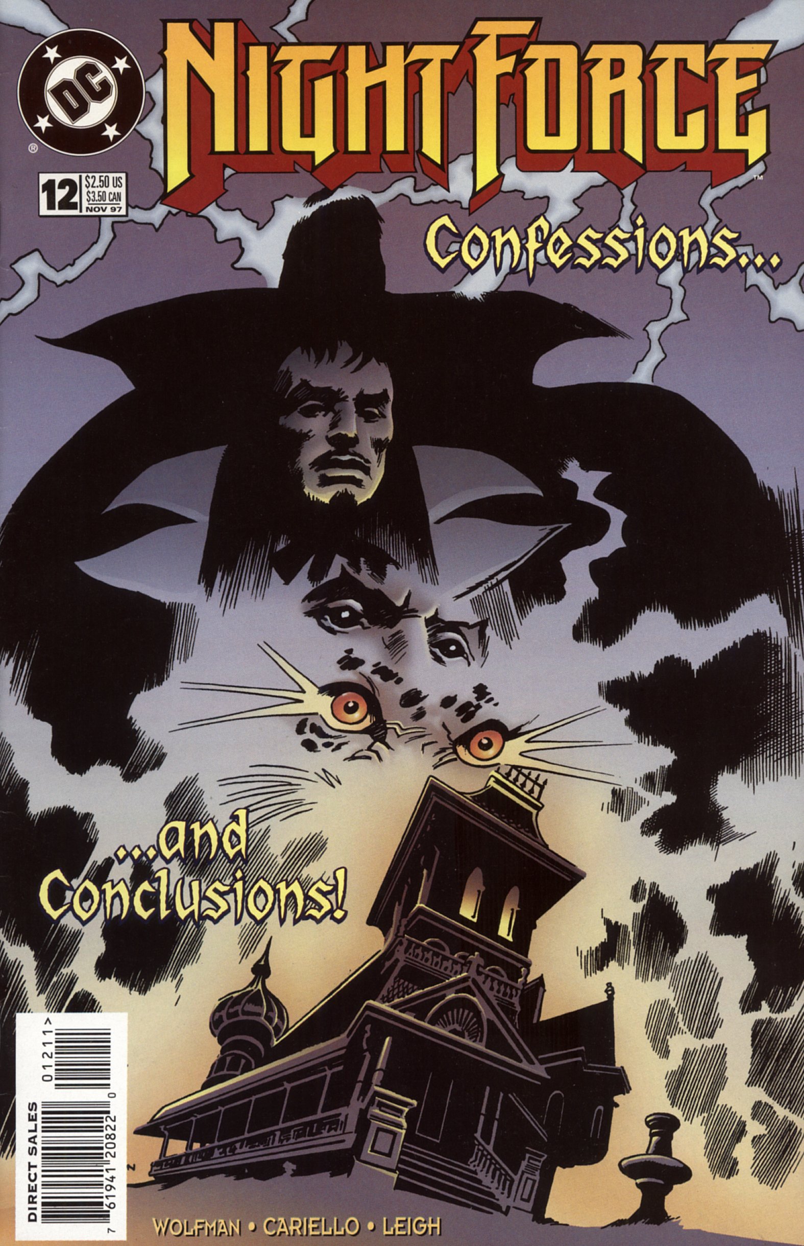 Read online Night Force comic -  Issue #12 - 1