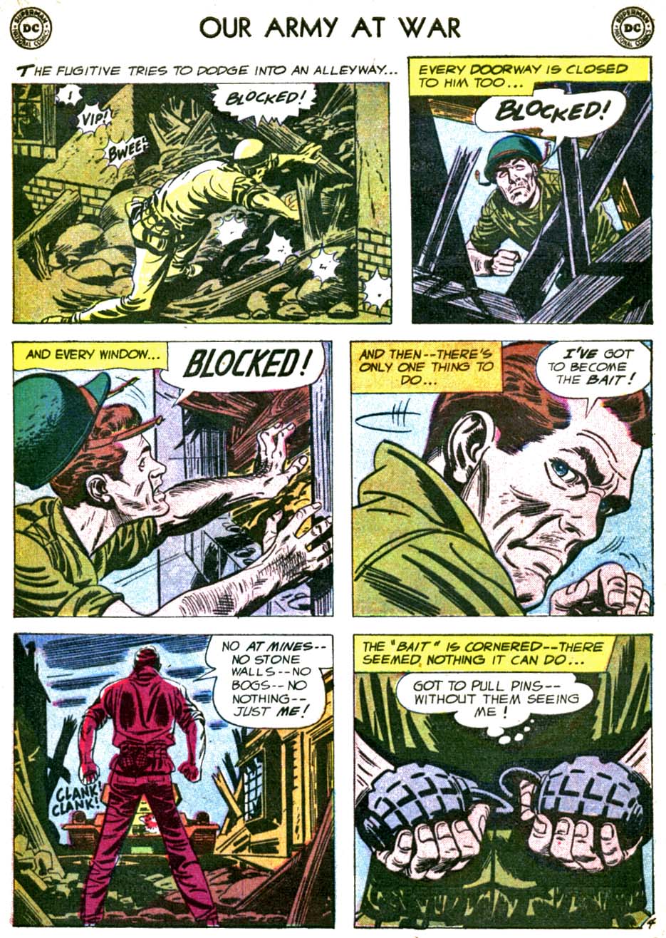 Read online Our Army at War (1952) comic -  Issue #80 - 21