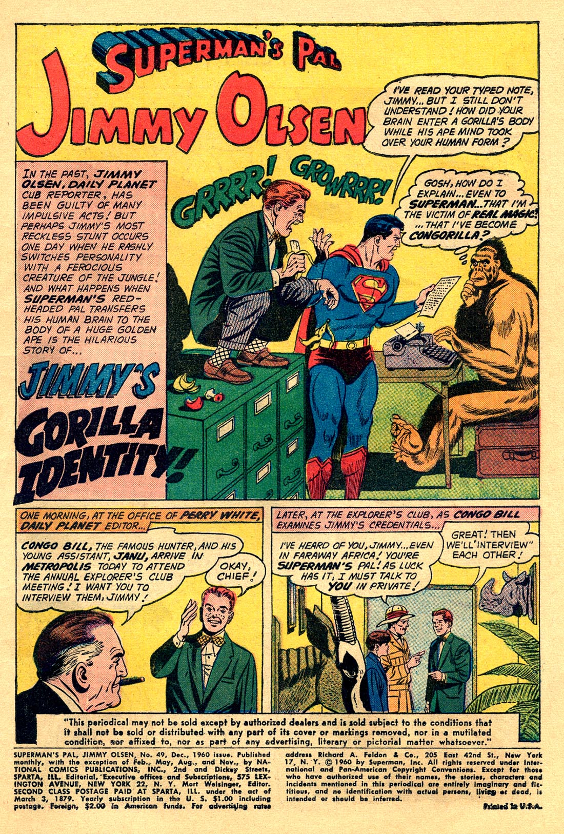 Read online Superman's Pal Jimmy Olsen comic -  Issue #49 - 3