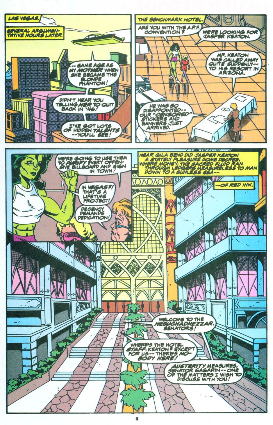 Read online The Sensational She-Hulk comic -  Issue #23 - 6