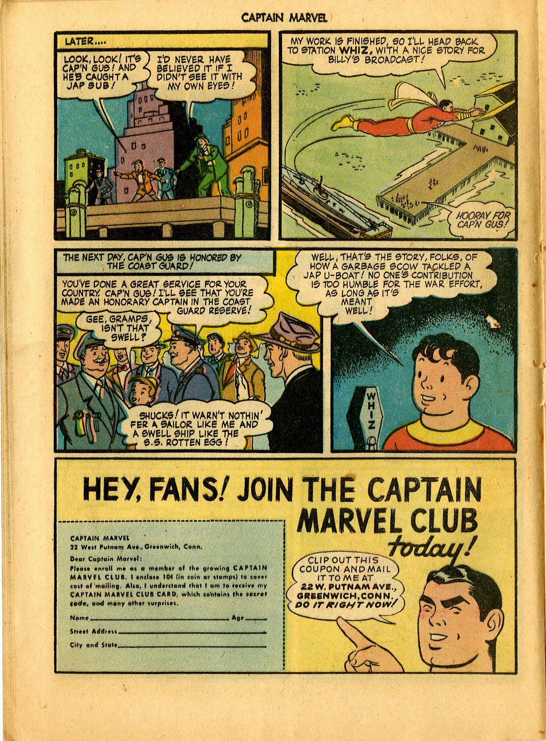 Read online Captain Marvel Adventures comic -  Issue #39 - 24