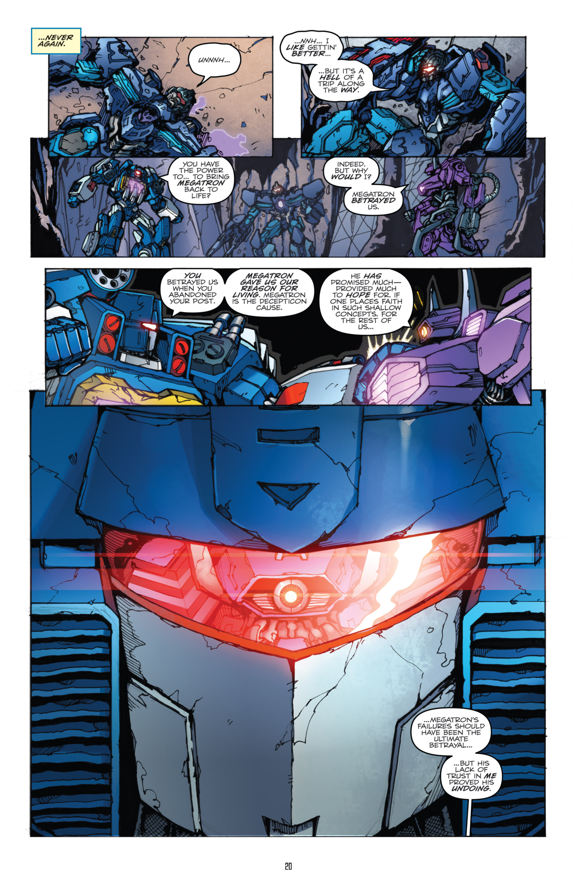 Read online Transformers: Robots In Disguise (2012) comic -  Issue #21 - 23