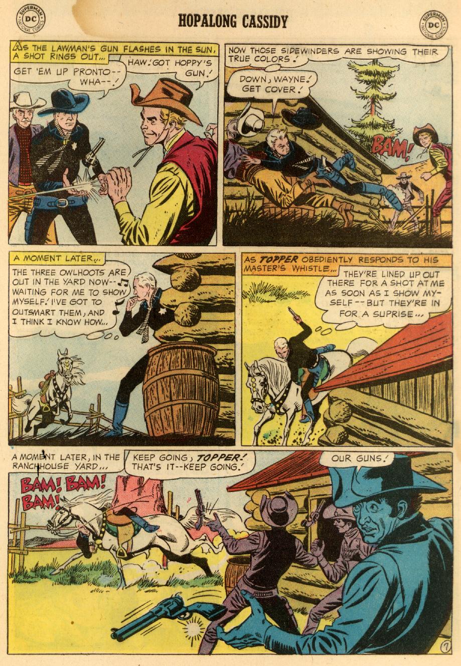 Read online Hopalong Cassidy comic -  Issue #124 - 9