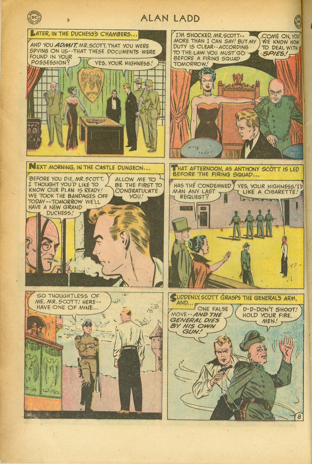 Read online Adventures of Alan Ladd comic -  Issue #8 - 10