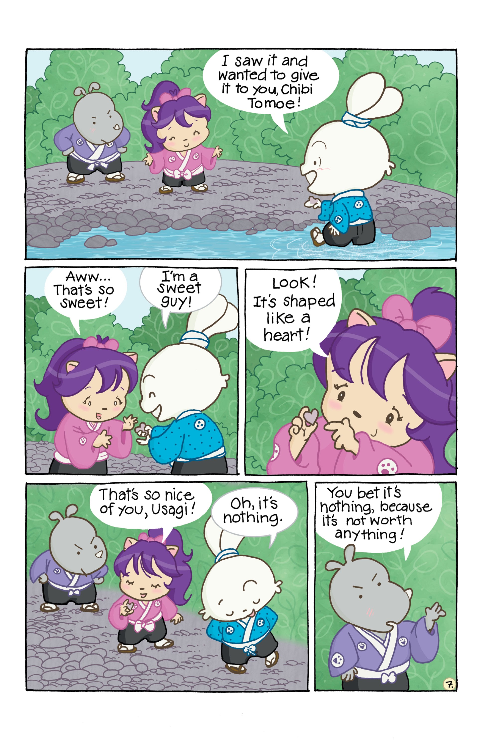 Read online Chibi-Usagi: Attack of the Heebie Chibis comic -  Issue # TPB - 12