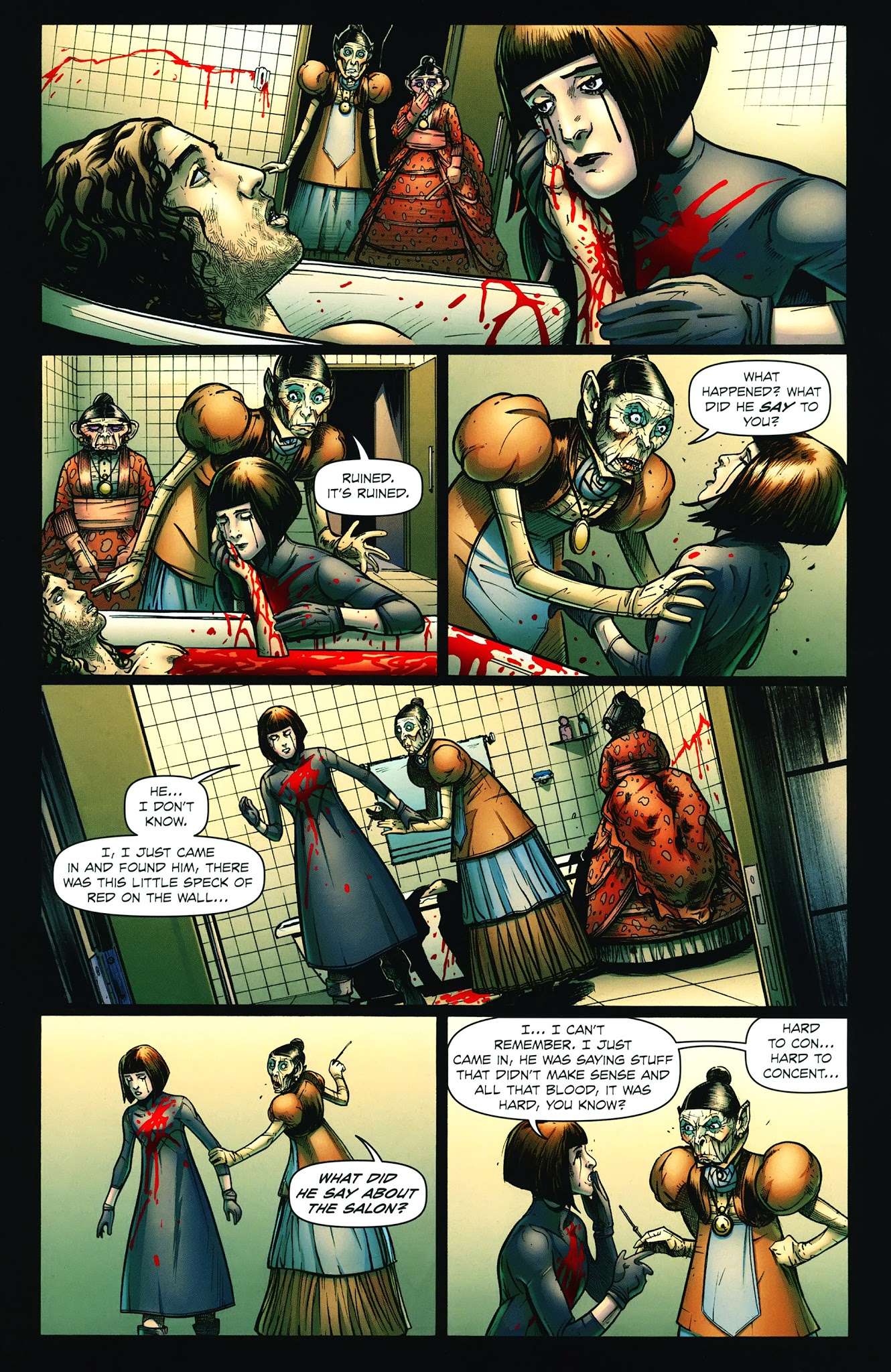 Read online Fashion Beast comic -  Issue #9 - 13