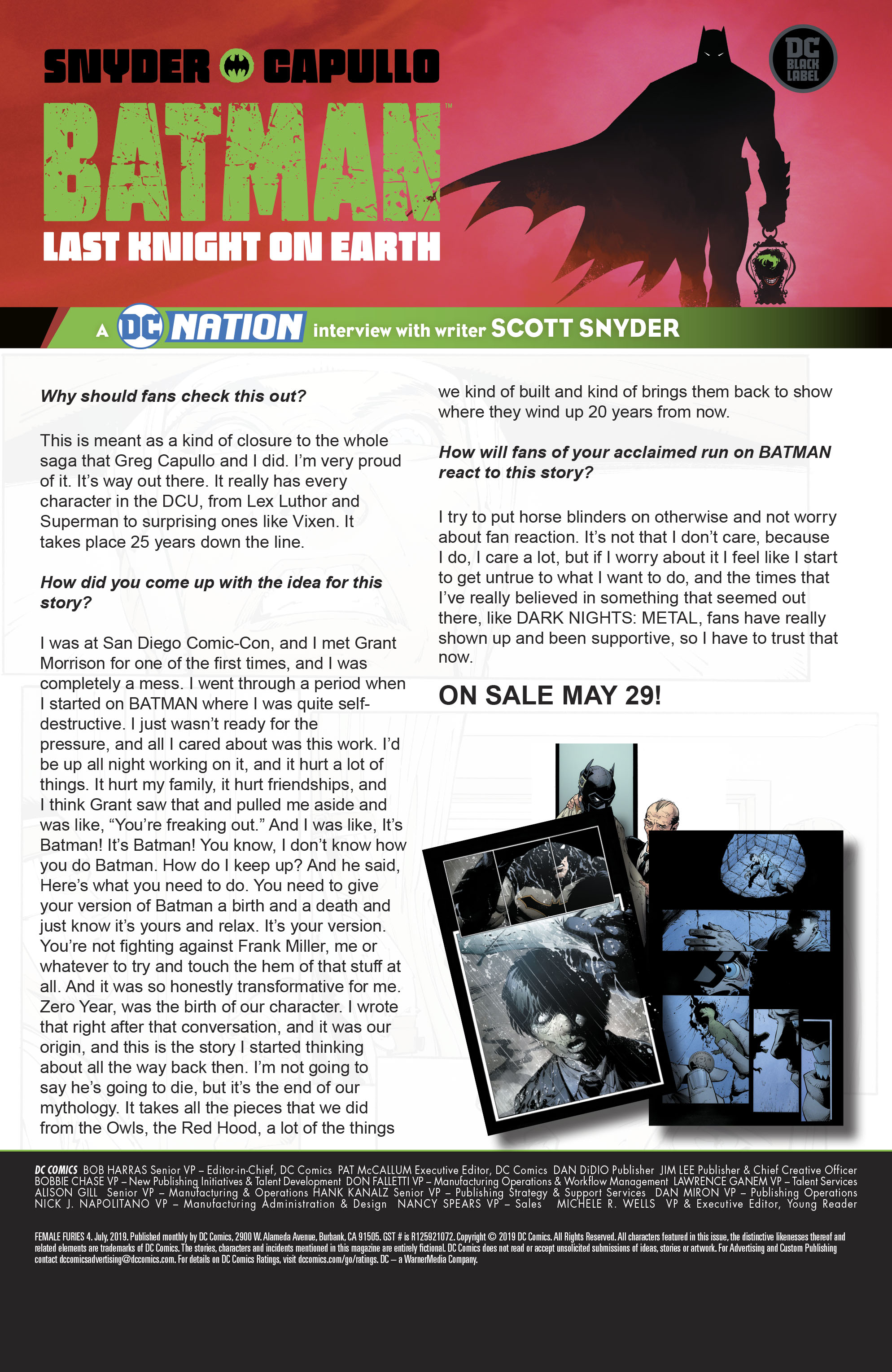 Read online Female Furies comic -  Issue #4 - 33