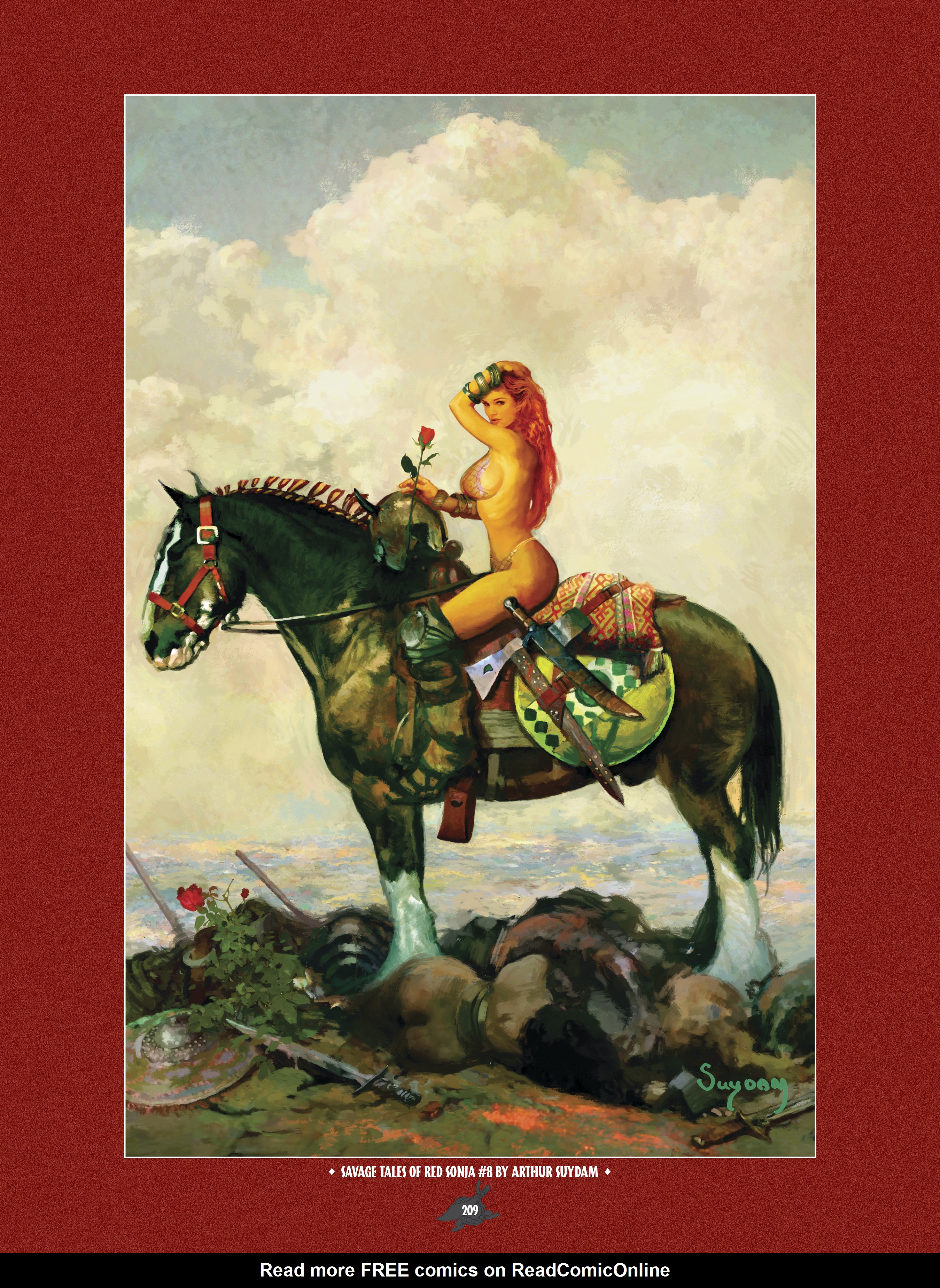 Read online The Art of Red Sonja comic -  Issue # TPB 1 (Part 2) - 101