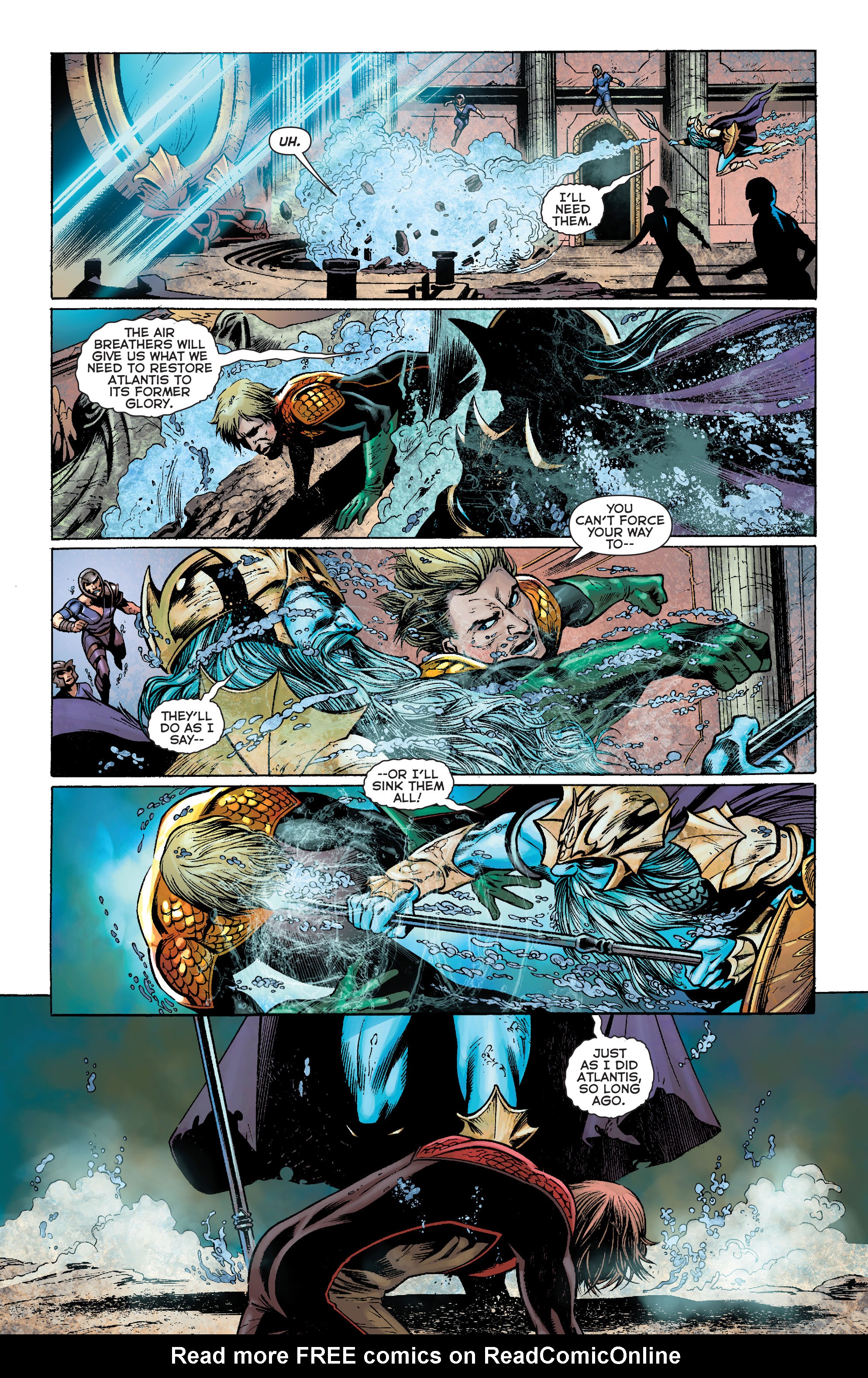 Read online Aquaman: Futures End comic -  Issue #Aquaman: Futures End Full - 20
