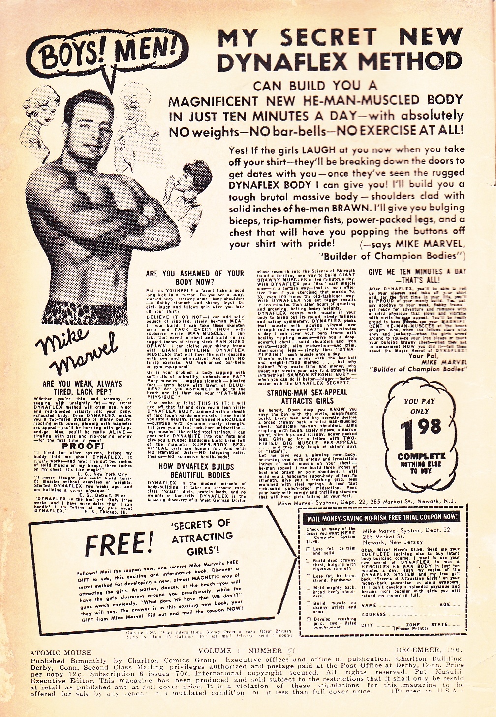 Read online Atomic Mouse comic -  Issue #51 - 2