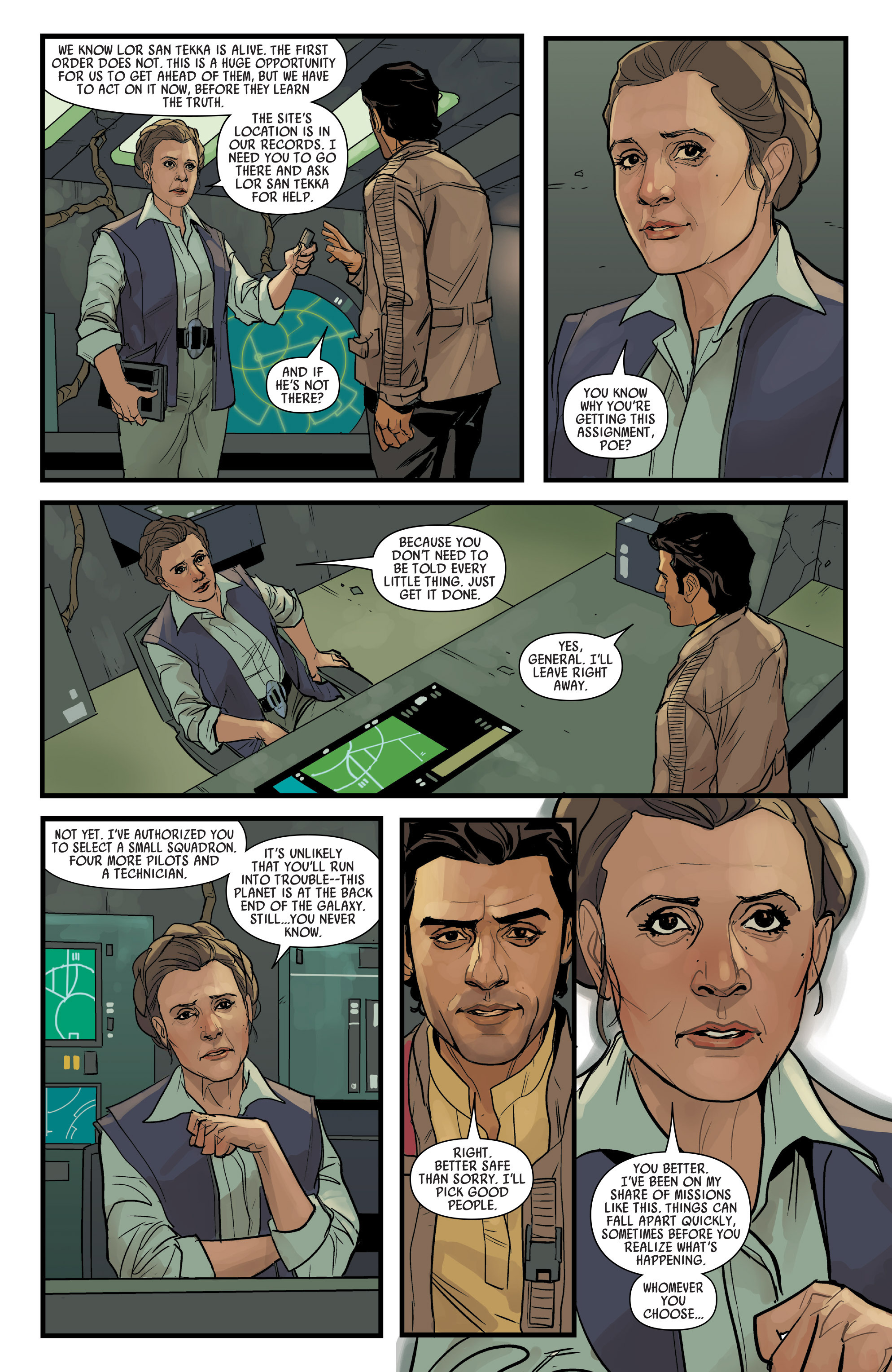 Read online Poe Dameron comic -  Issue #1 - 10