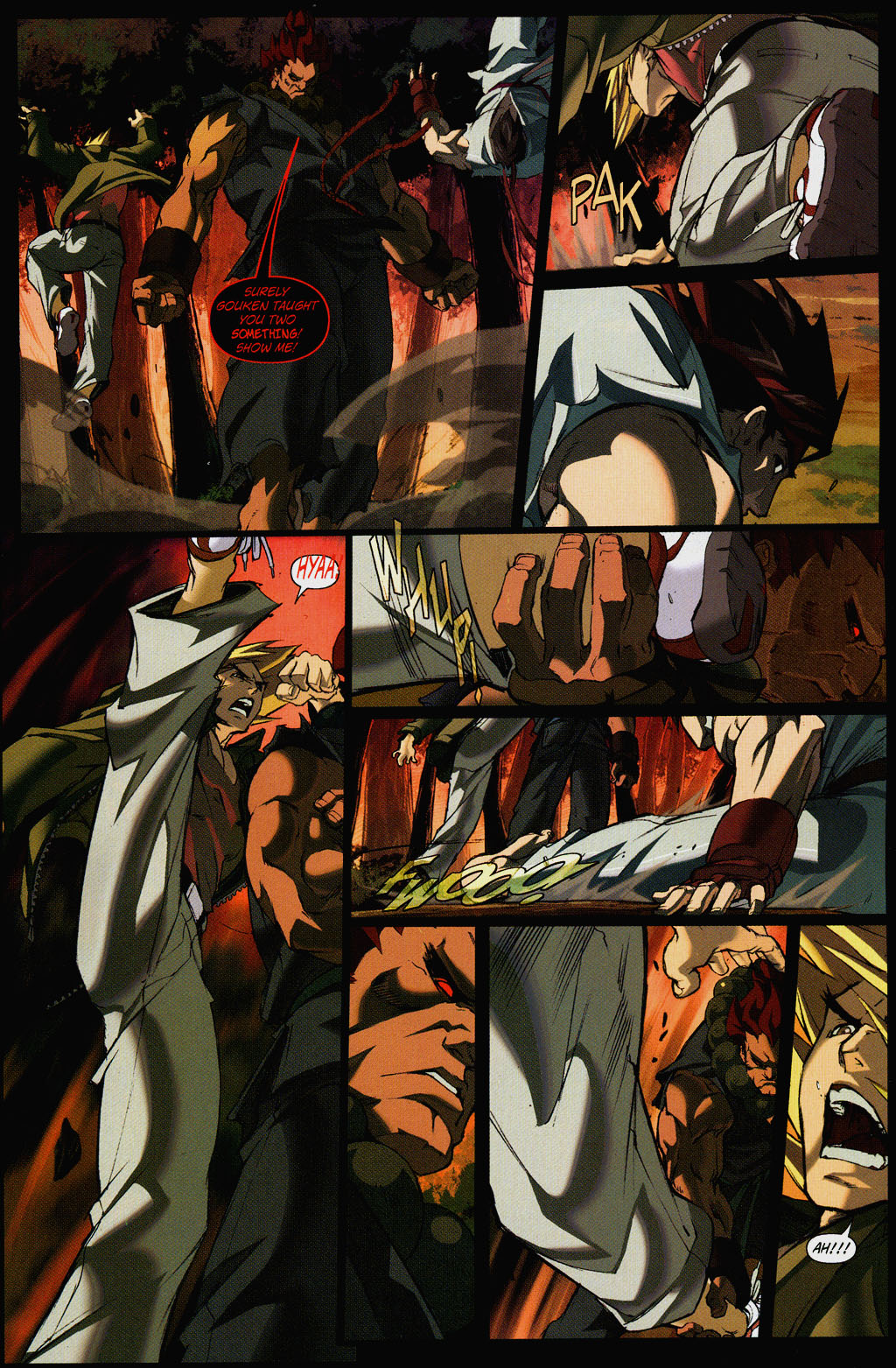 Read online Street Fighter (2003) comic -  Issue #6 - 7