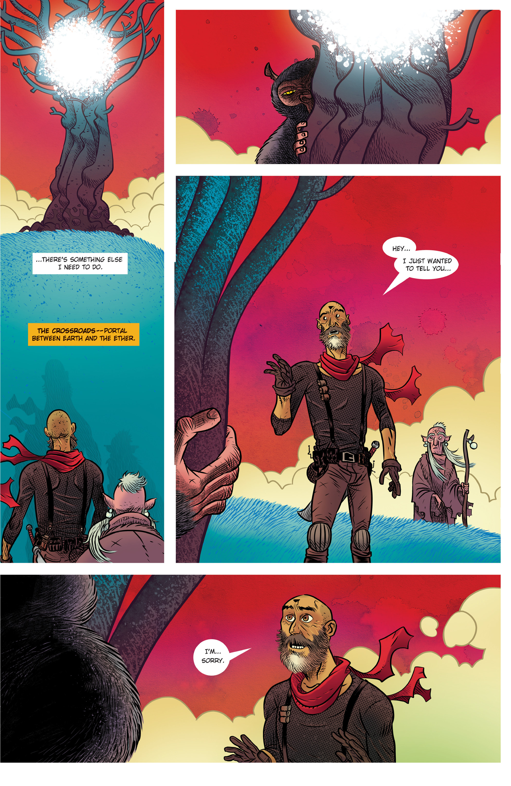 Read online Ether: The Disappearance of Violet Bell comic -  Issue #1 - 16