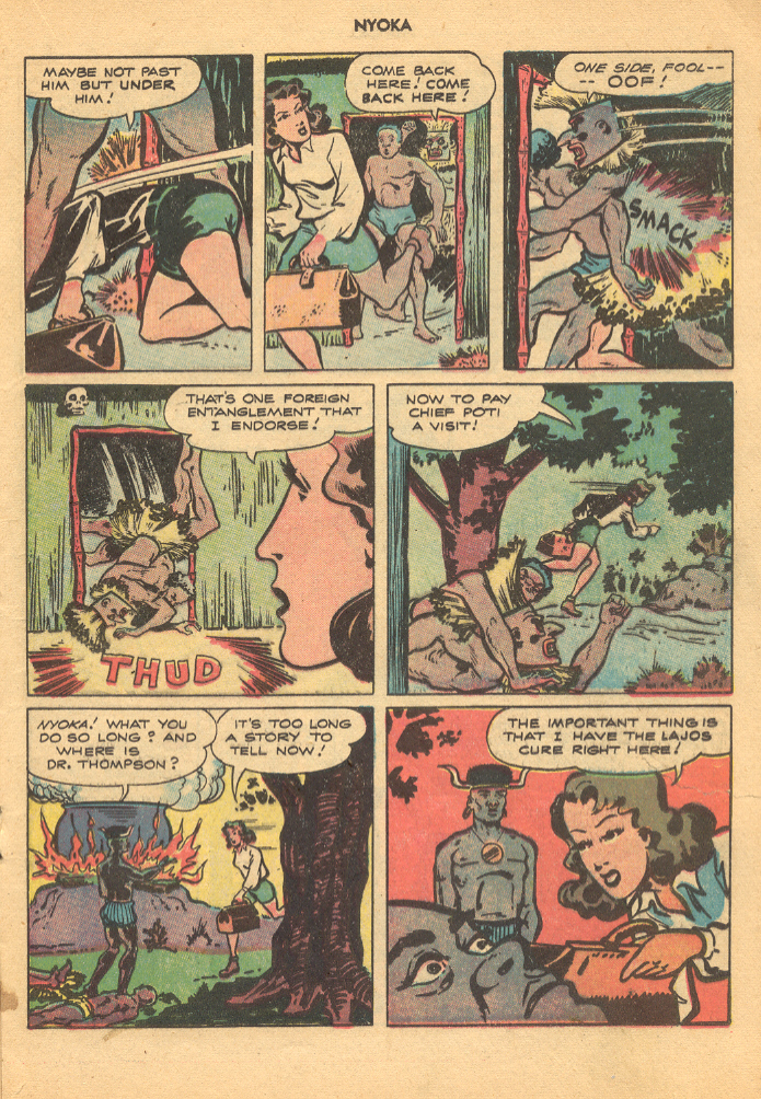 Read online Nyoka the Jungle Girl (1945) comic -  Issue #14 - 17