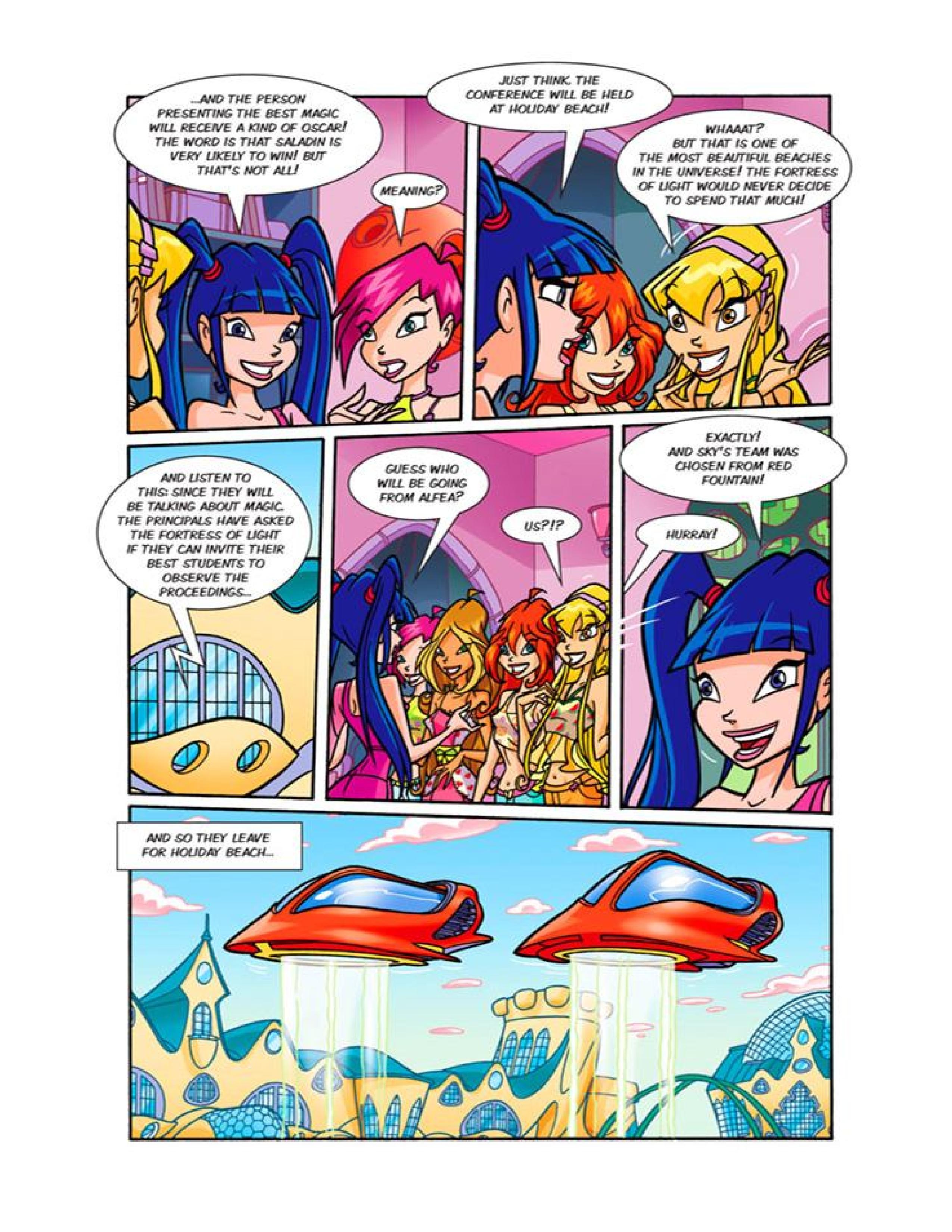 Read online Winx Club Comic comic -  Issue #64 - 3