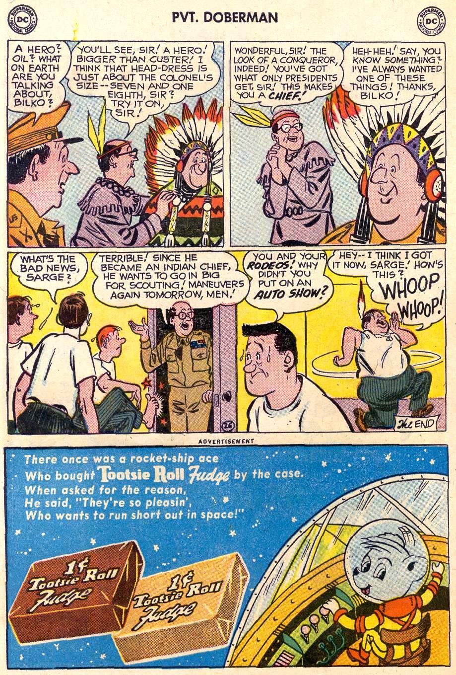 Read online Sgt. Bilko's Pvt. Doberman comic -  Issue #6 - 32
