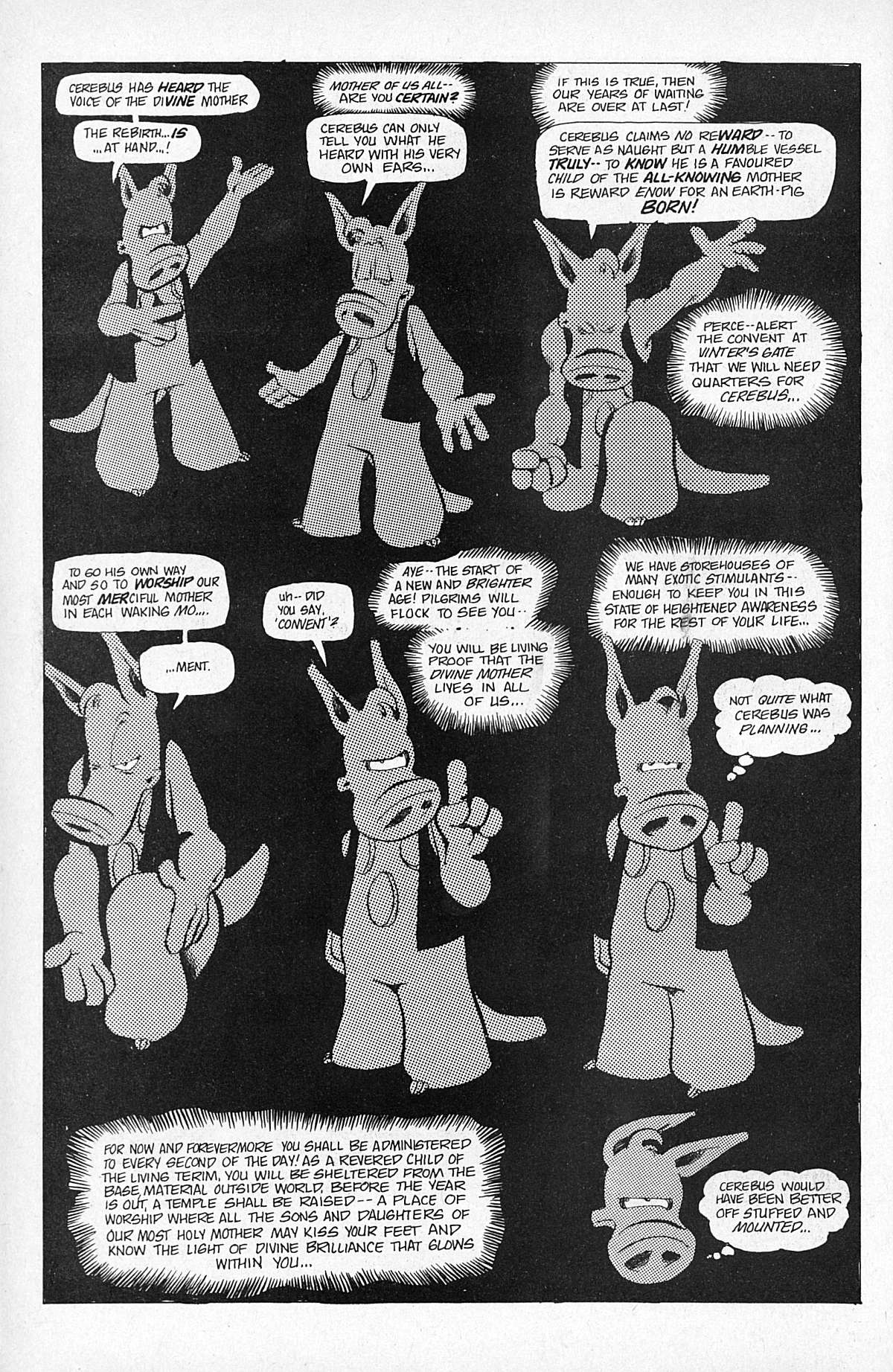 Read online Cerebus comic -  Issue #20 - 10