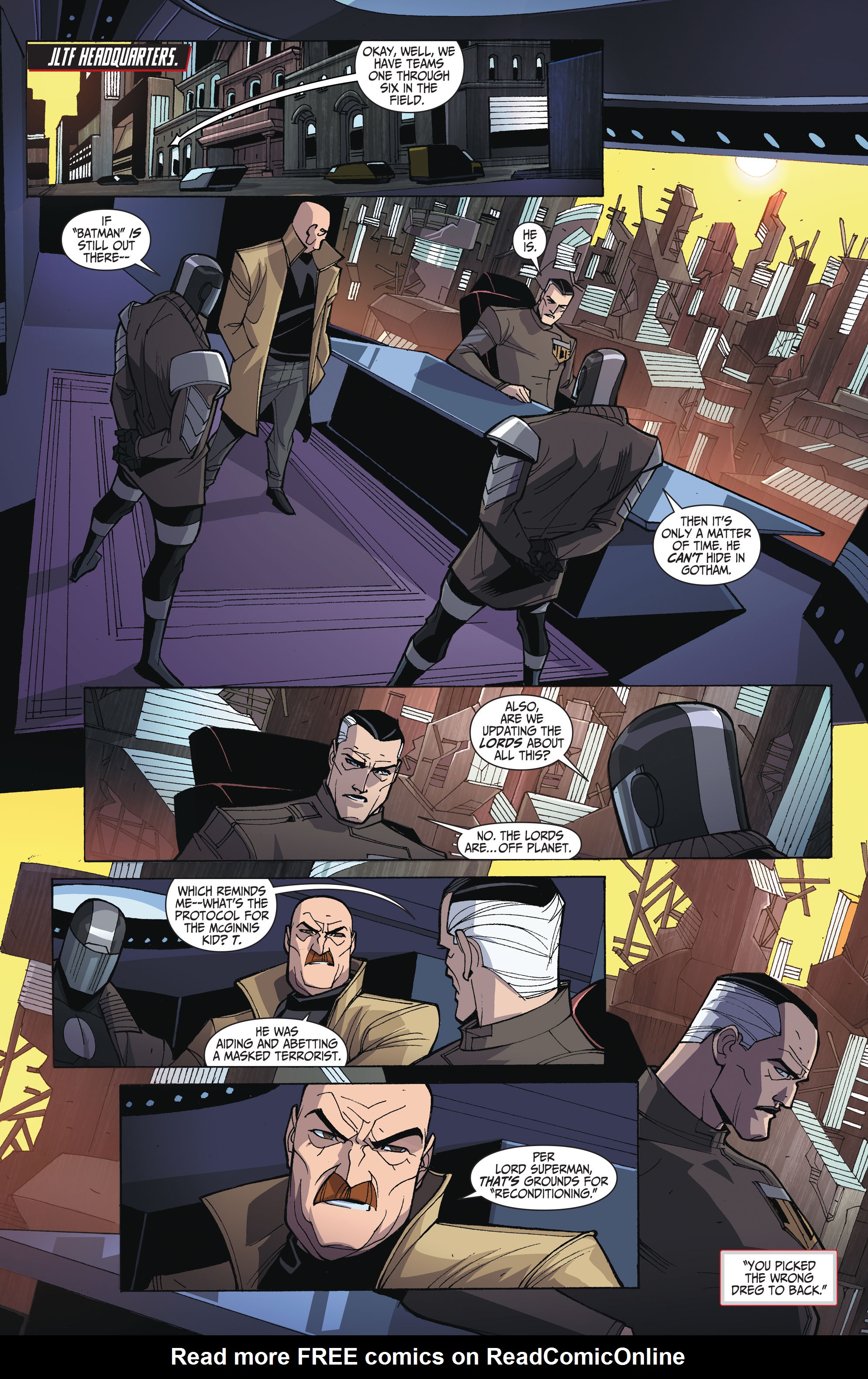 Read online Batman Beyond 2.0 comic -  Issue # _TPB 2 (Part 2) - 16