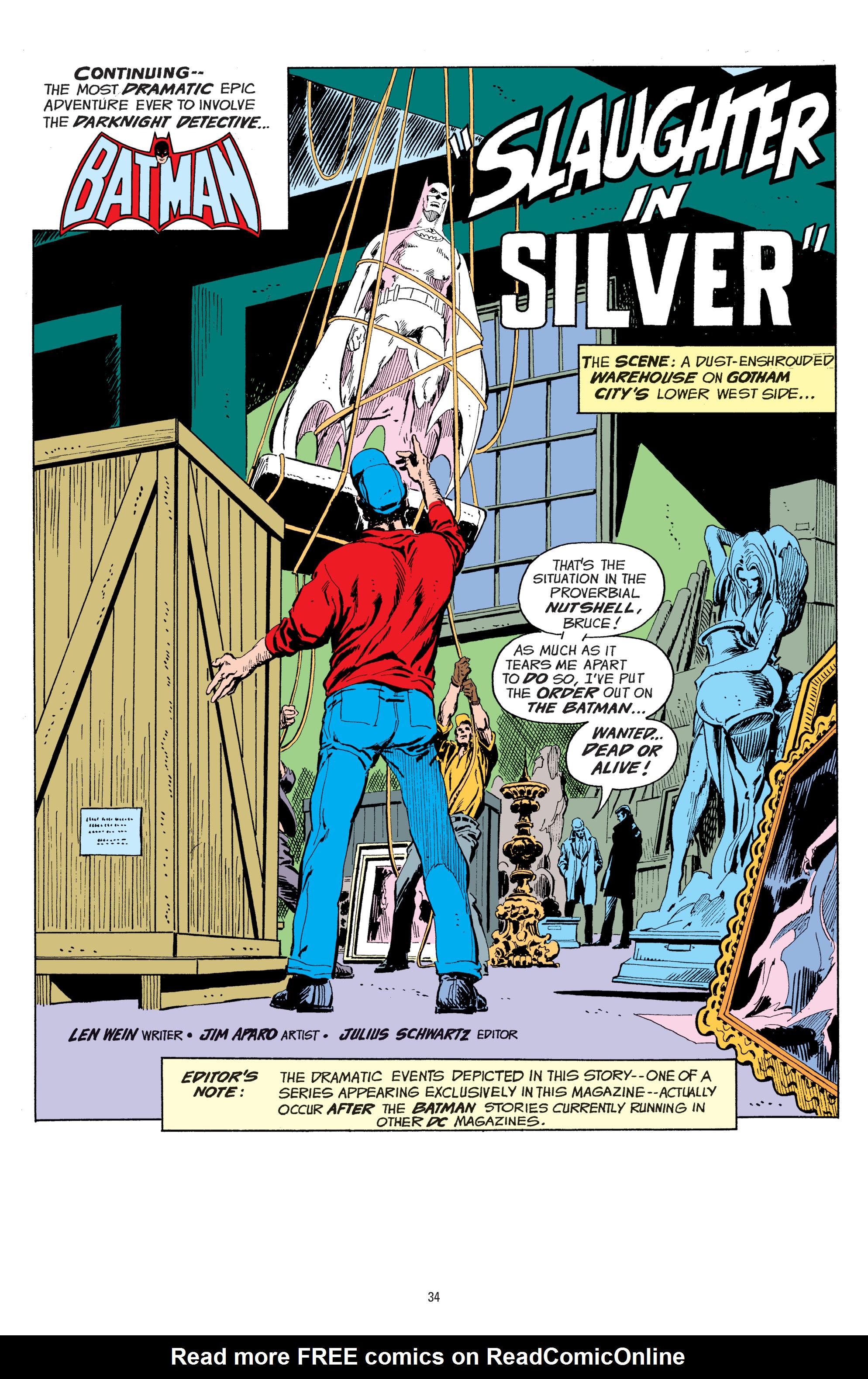 Read online Legends of the Dark Knight: Jim Aparo comic -  Issue # TPB 3 (Part 1) - 33