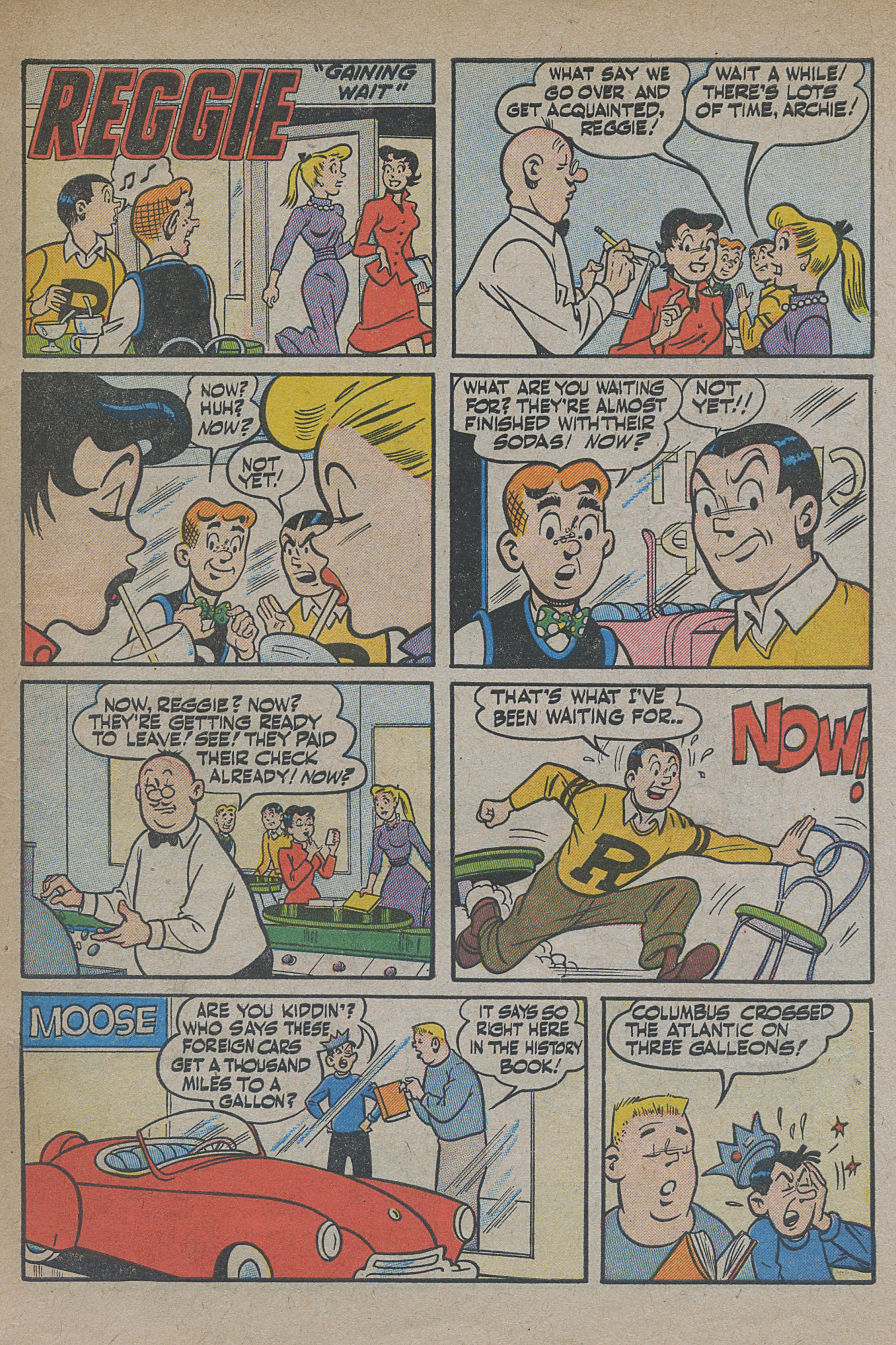 Read online Archie's Rival Reggie comic -  Issue #14 - 7