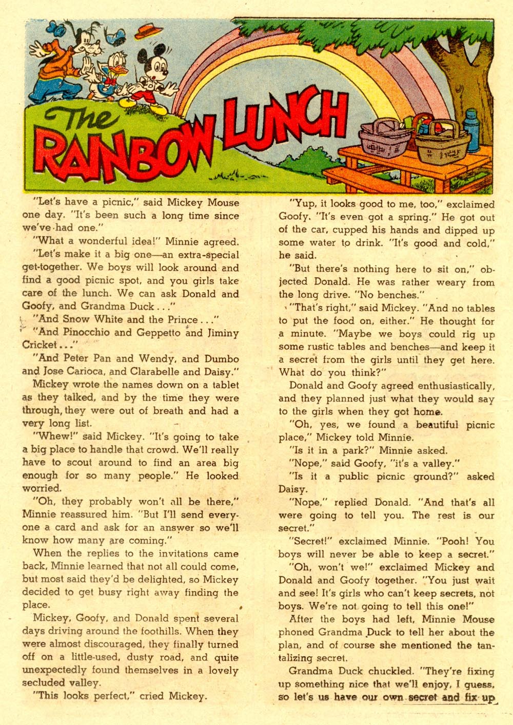 Read online Walt Disney's Comics and Stories comic -  Issue #166 - 34