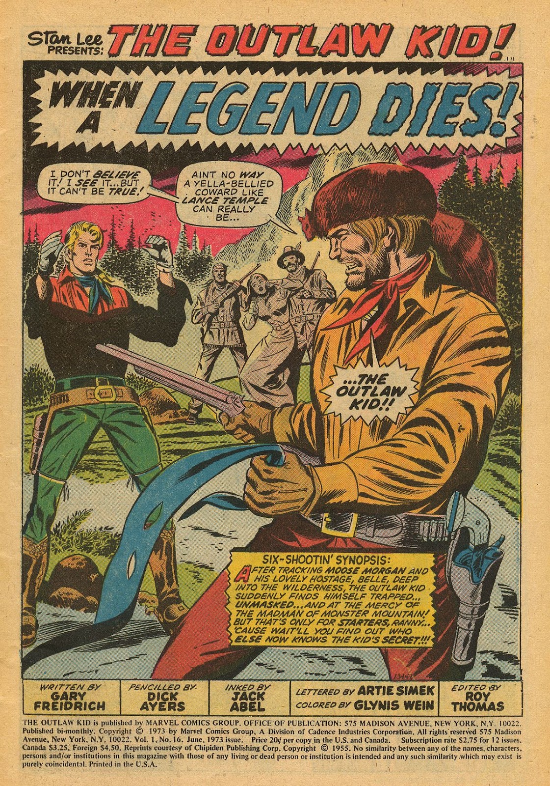 The Outlaw Kid (1970) 16 Page 3