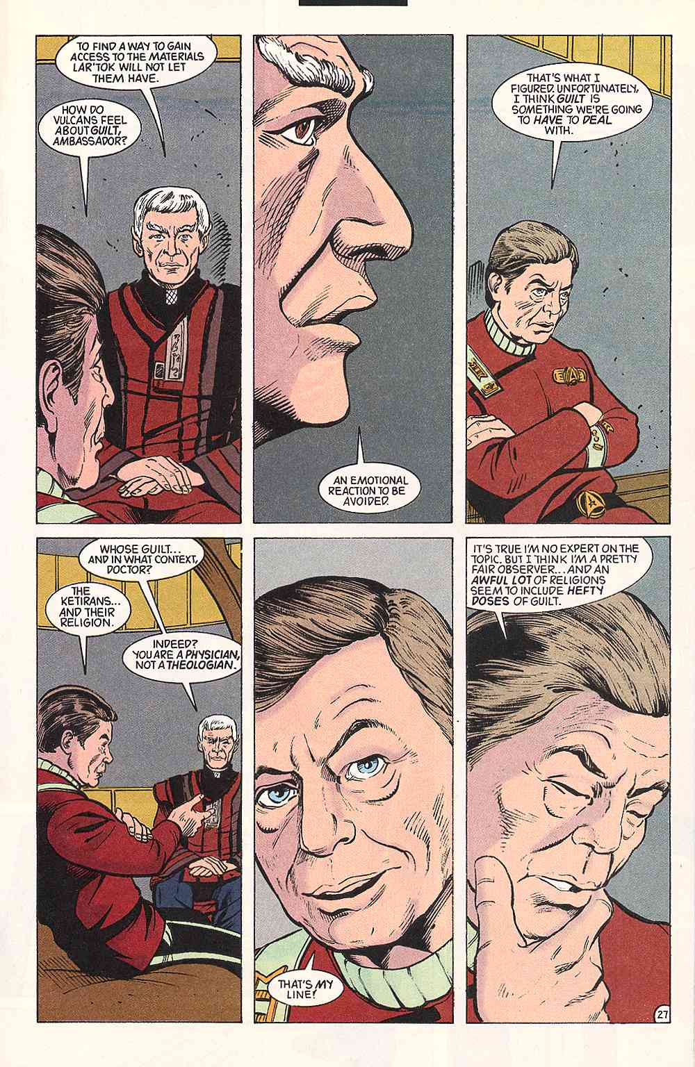 Read online Star Trek (1989) comic -  Issue # Annual 3 - 31