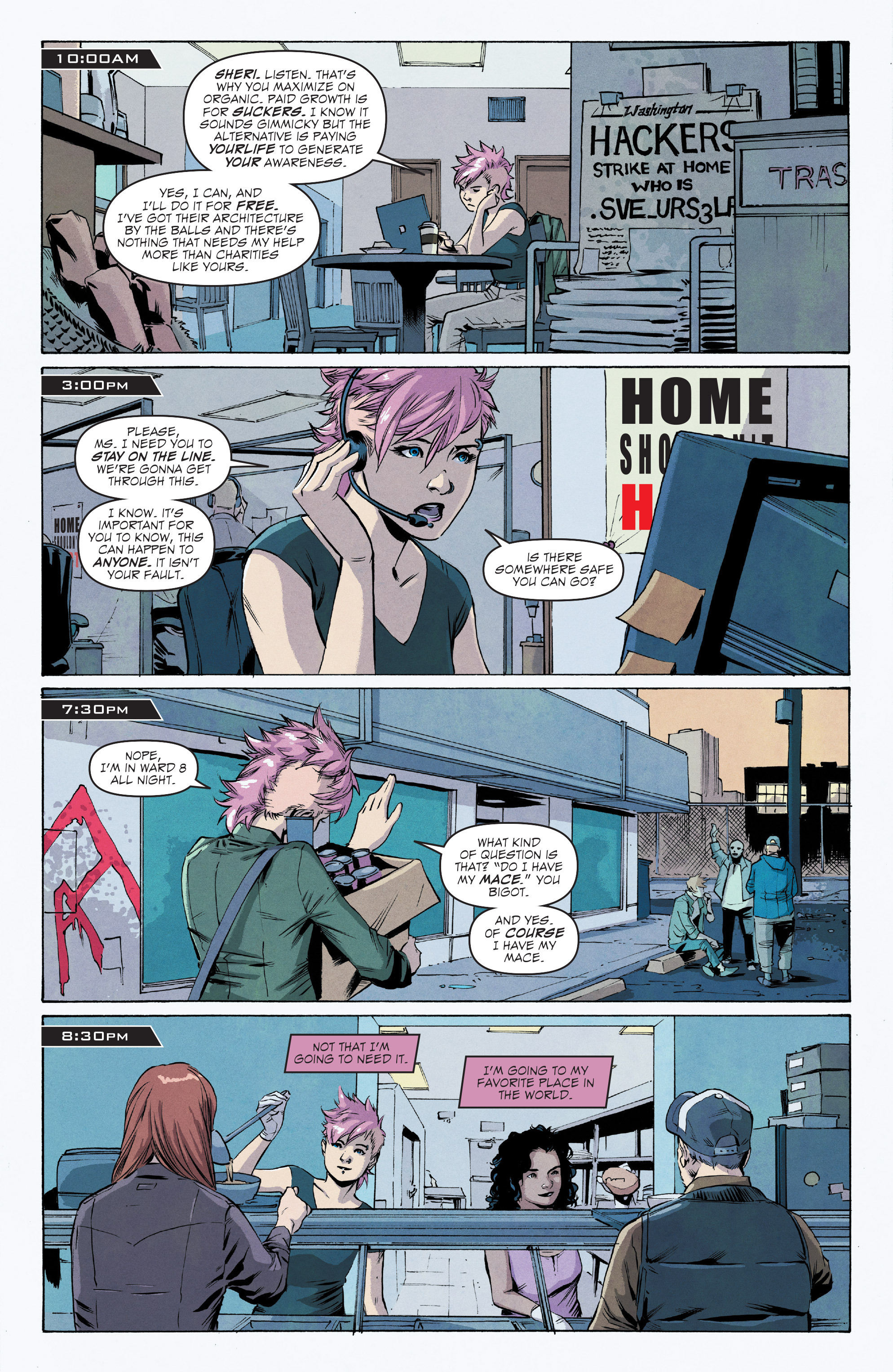 Read online Hacktivist Volume 2 comic -  Issue #2 - 13