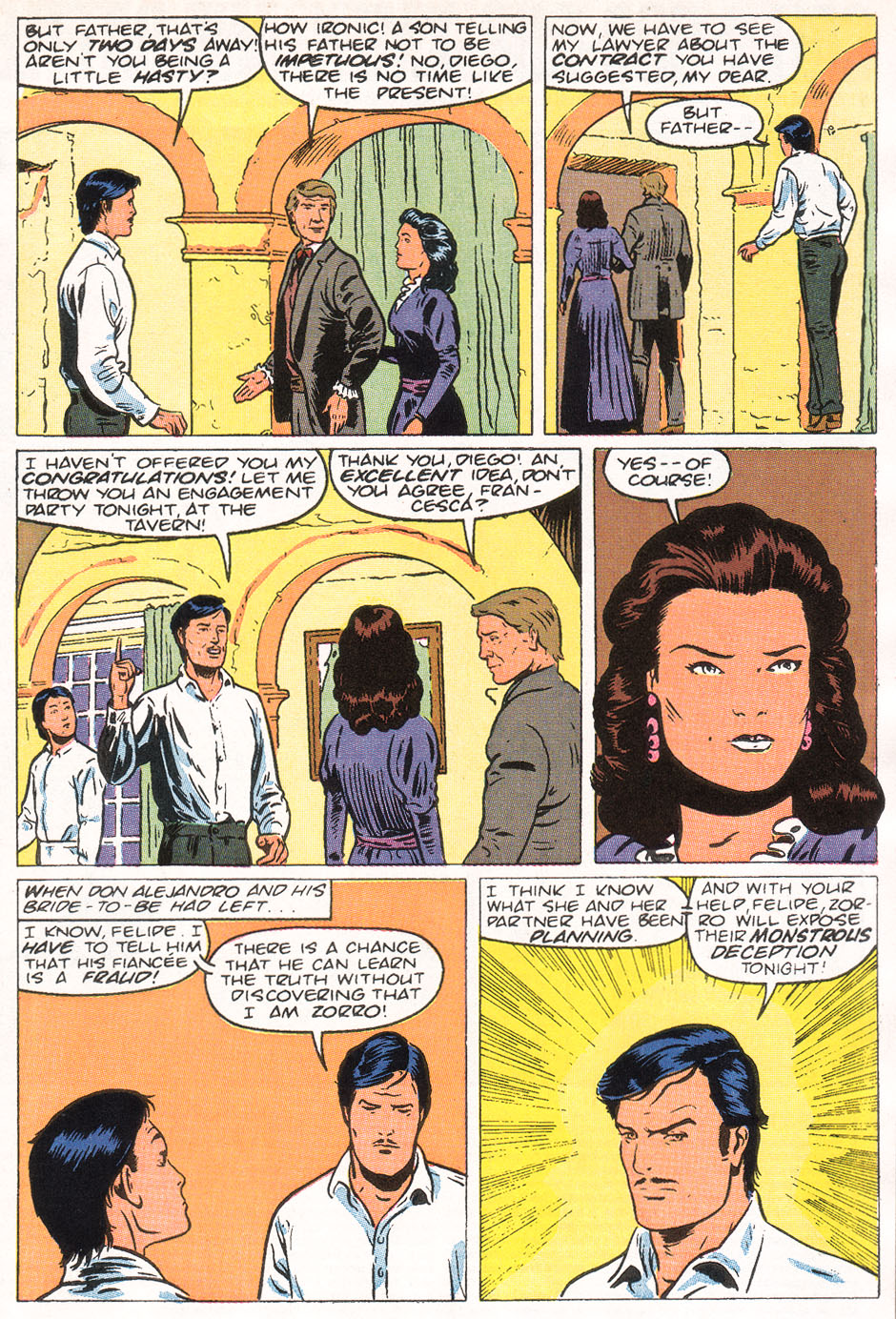 Read online Zorro (1990) comic -  Issue #11 - 19