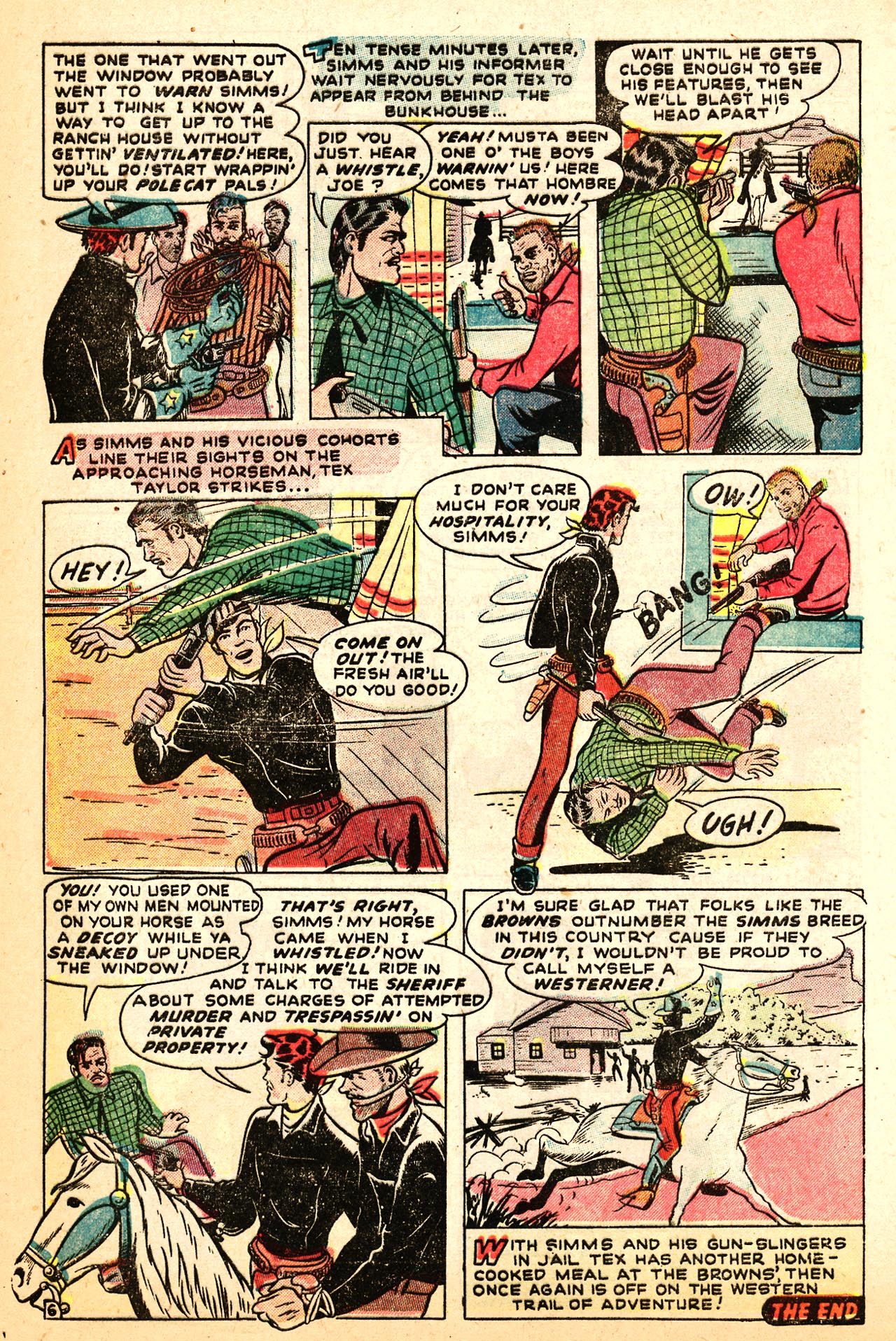 Read online Tex Taylor comic -  Issue #3 - 32