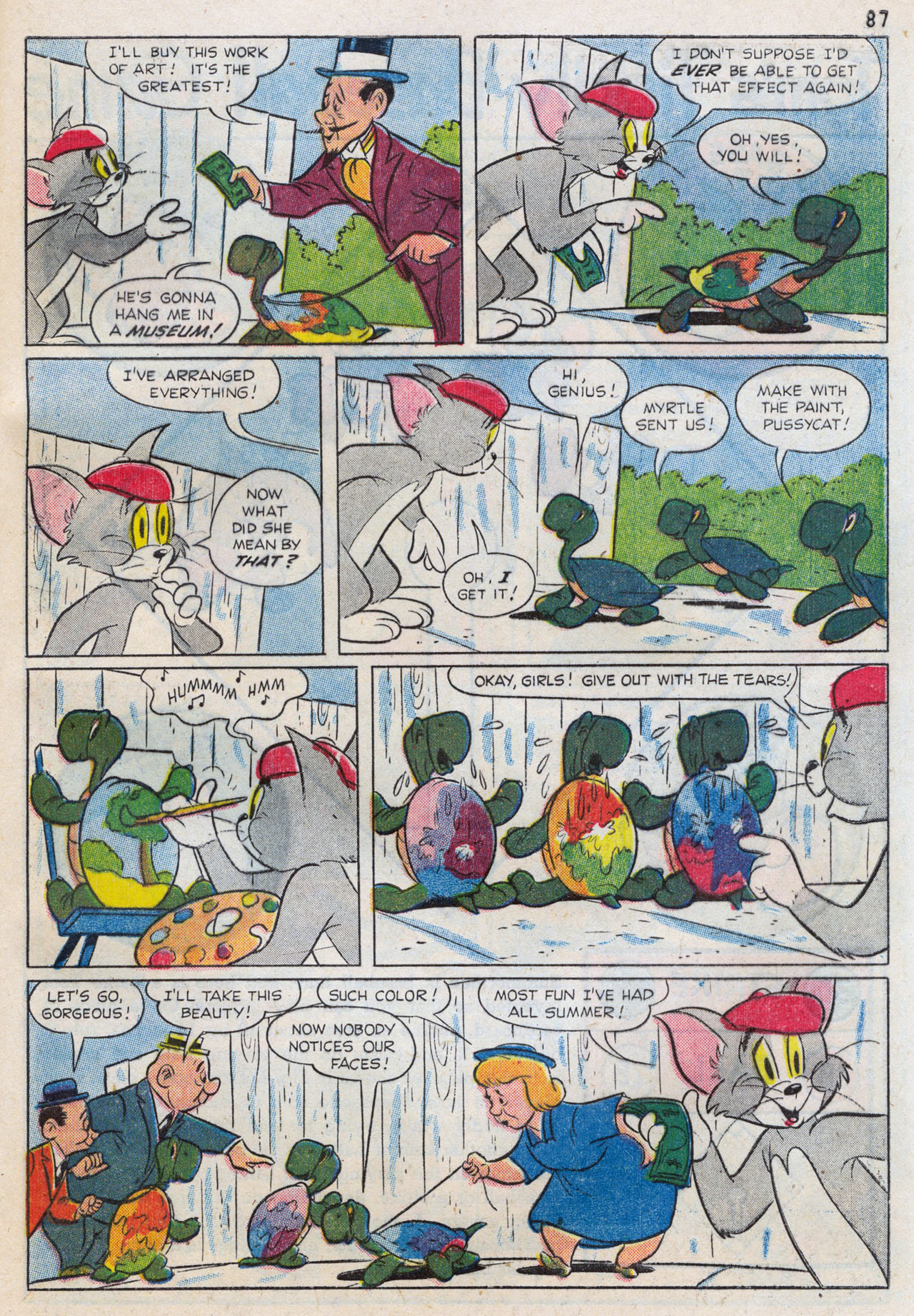 Read online Tom and Jerry's Summer Fun comic -  Issue #3 - 90