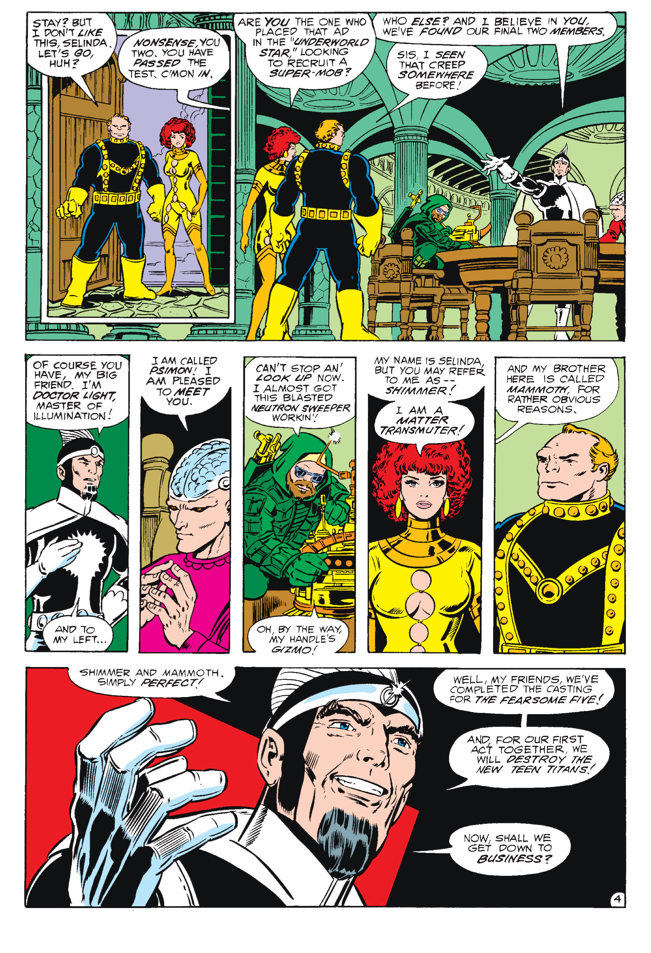 Read online The New Teen Titans (1980) comic -  Issue #3 - 5