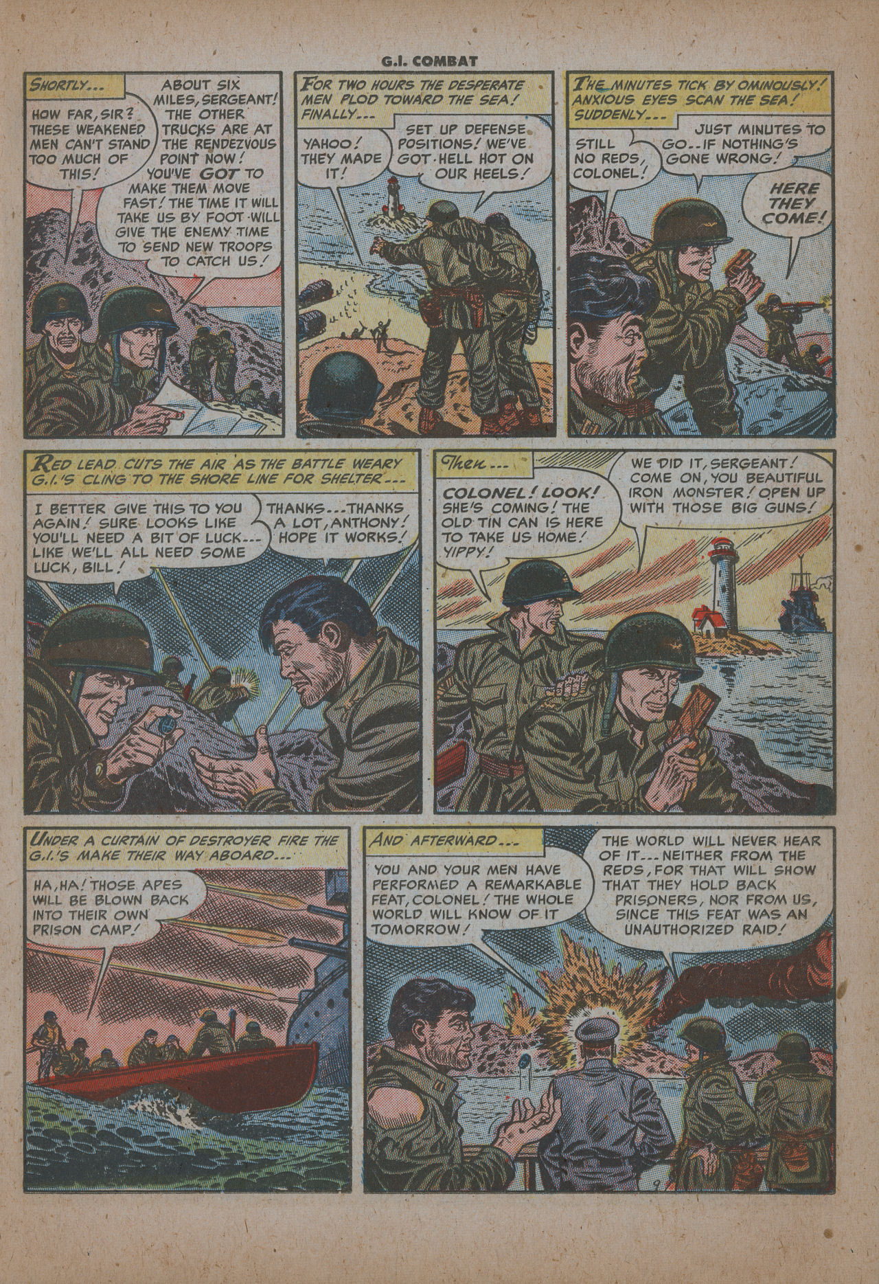 Read online G.I. Combat (1952) comic -  Issue #15 - 11