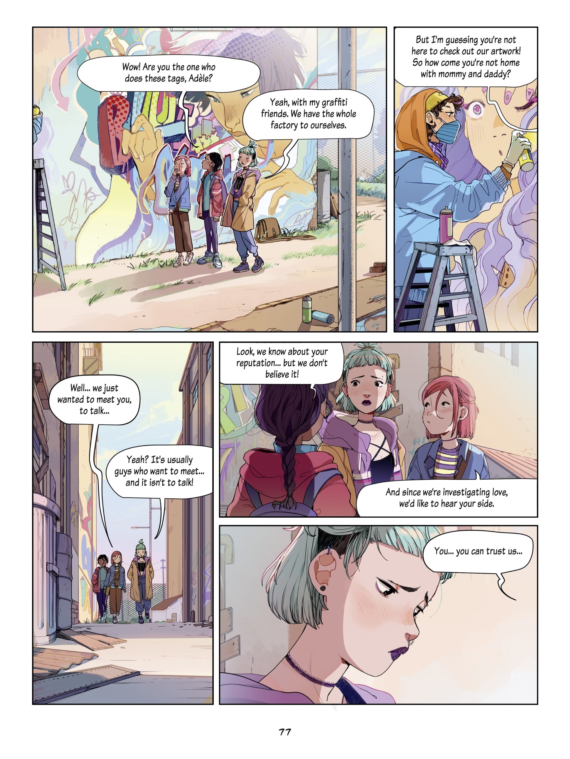 Read online School of Love comic -  Issue #1 - 77