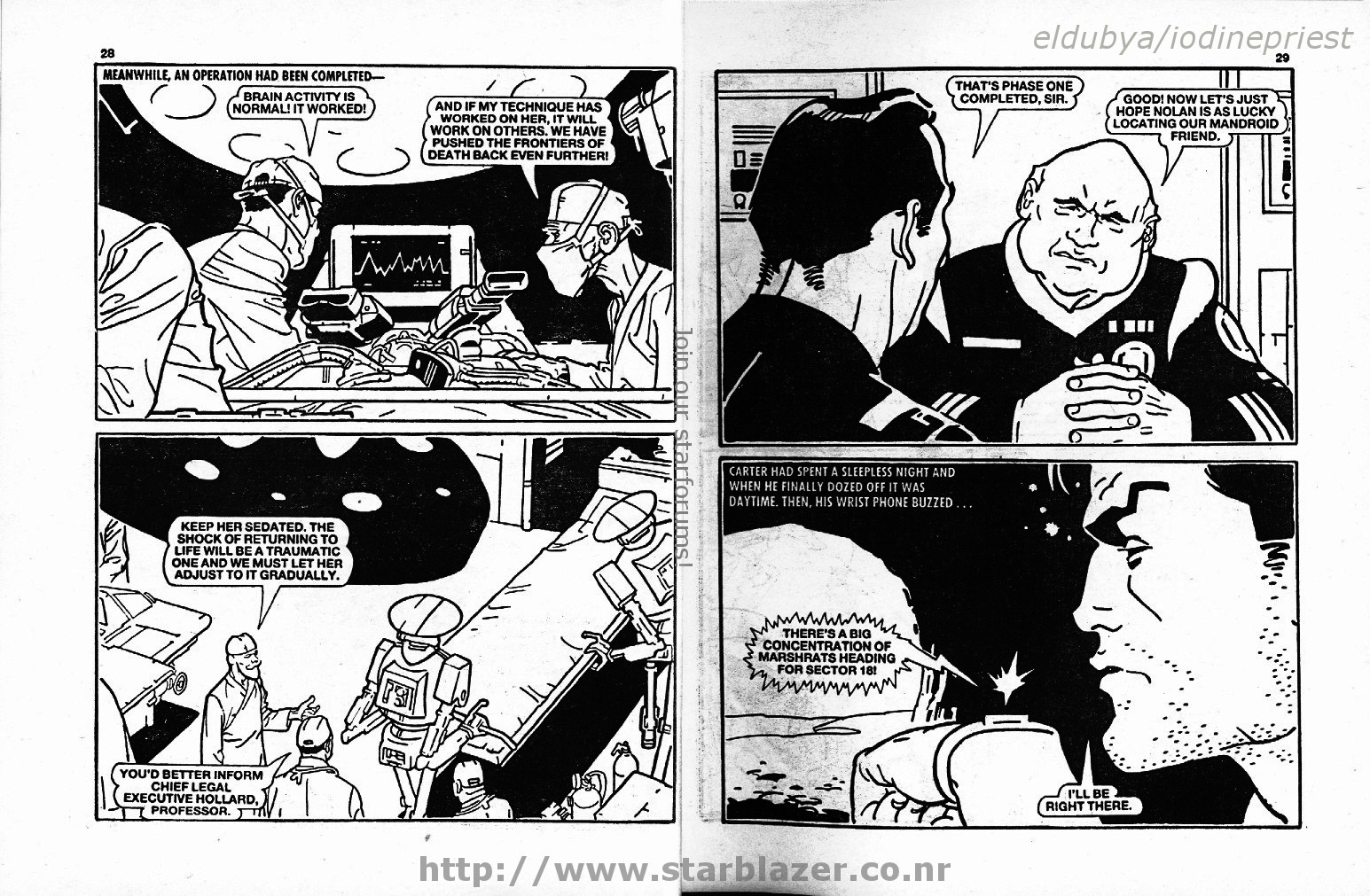 Read online Starblazer comic -  Issue #272 - 16
