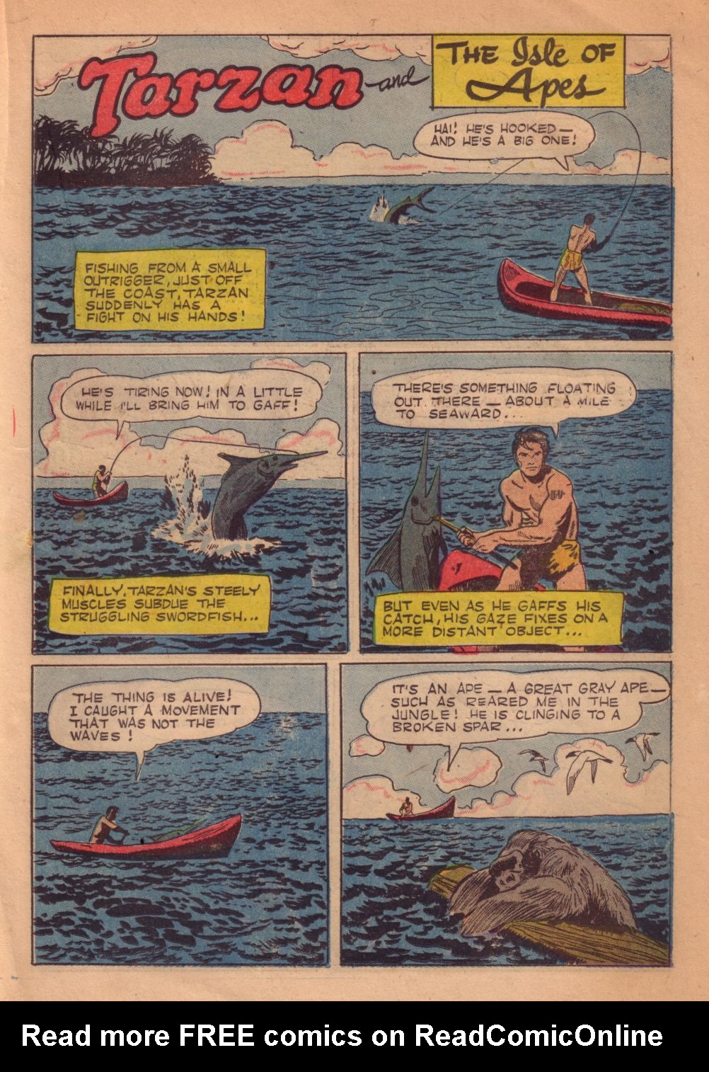 Read online Tarzan (1948) comic -  Issue #55 - 27