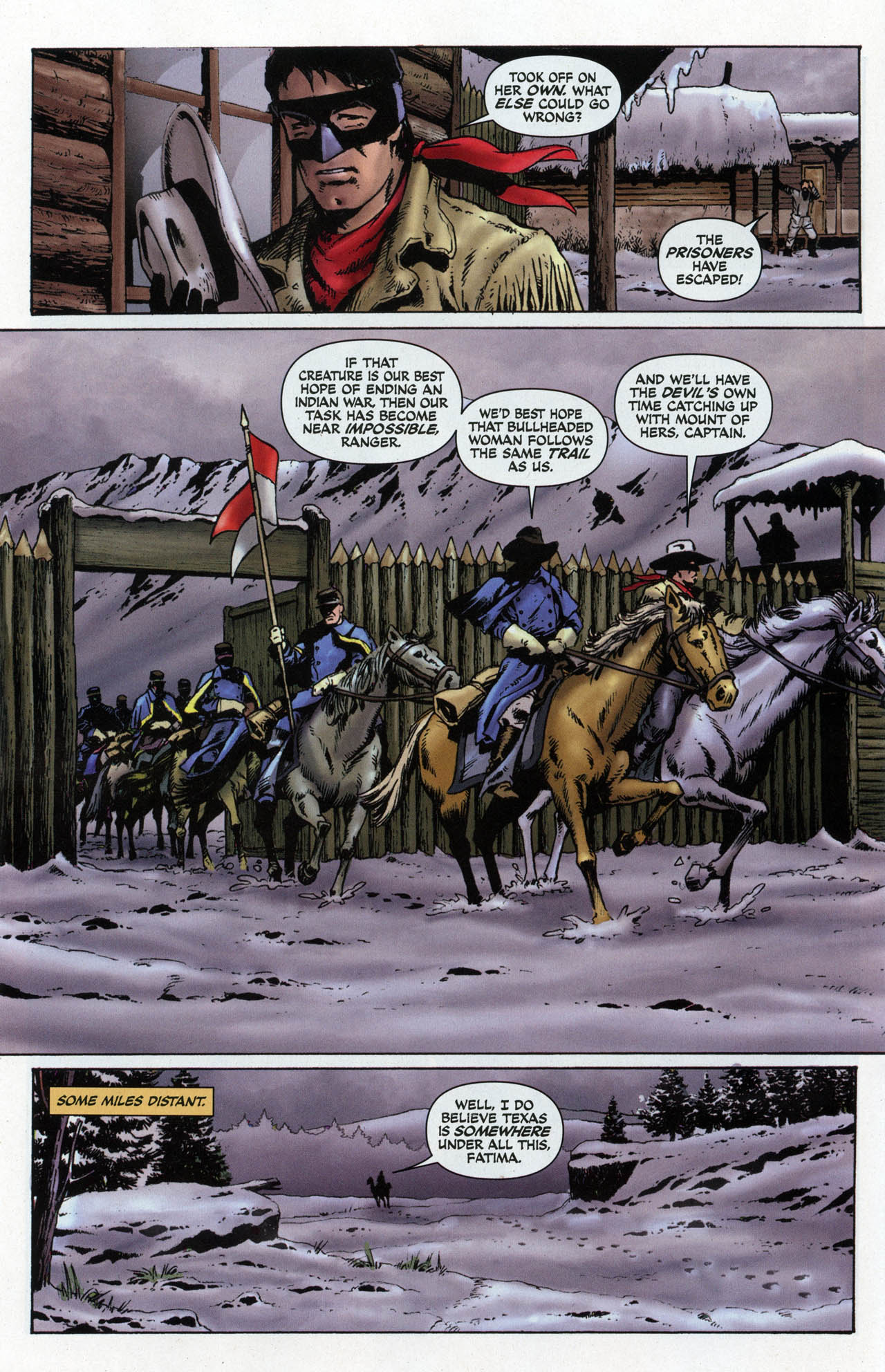 Read online The Lone Ranger: Snake Of Iron comic -  Issue #3 - 16