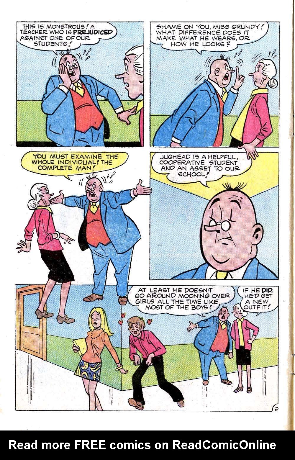 Read online Jughead (1965) comic -  Issue #203 - 4