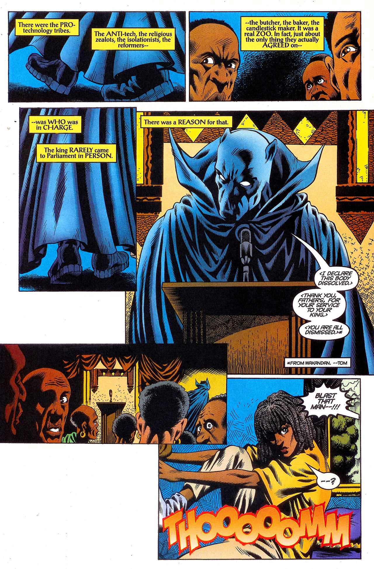 Read online Black Panther (1998) comic -  Issue #18 - 20