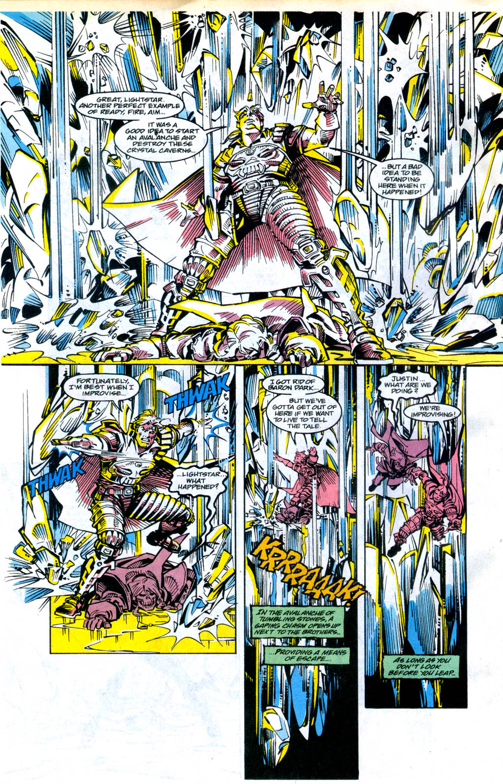 Read online Skeleton Warriors comic -  Issue #4 - 5