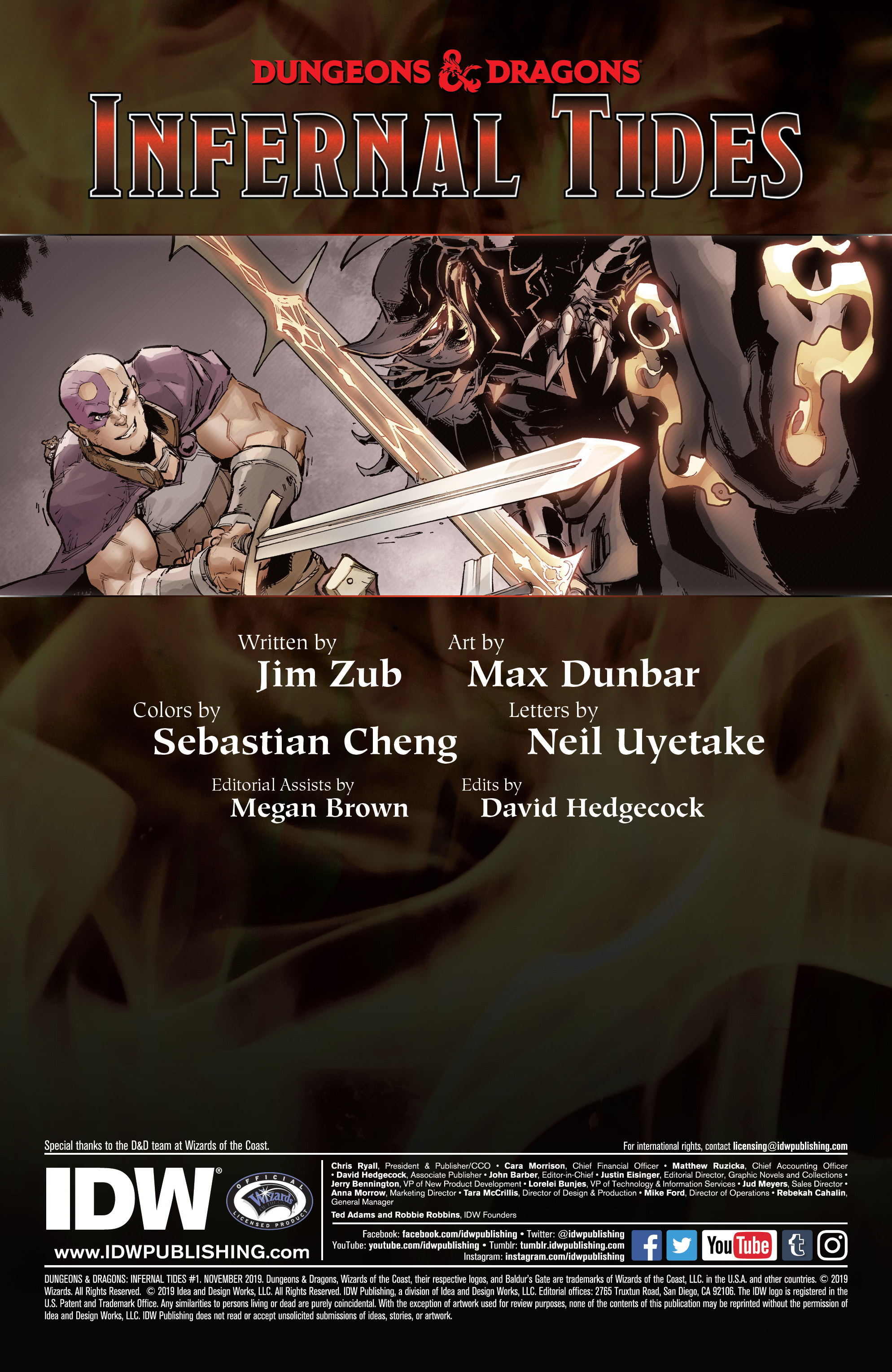 Read online Dungeons & Dragons: Infernal Tides comic -  Issue #1 - 2