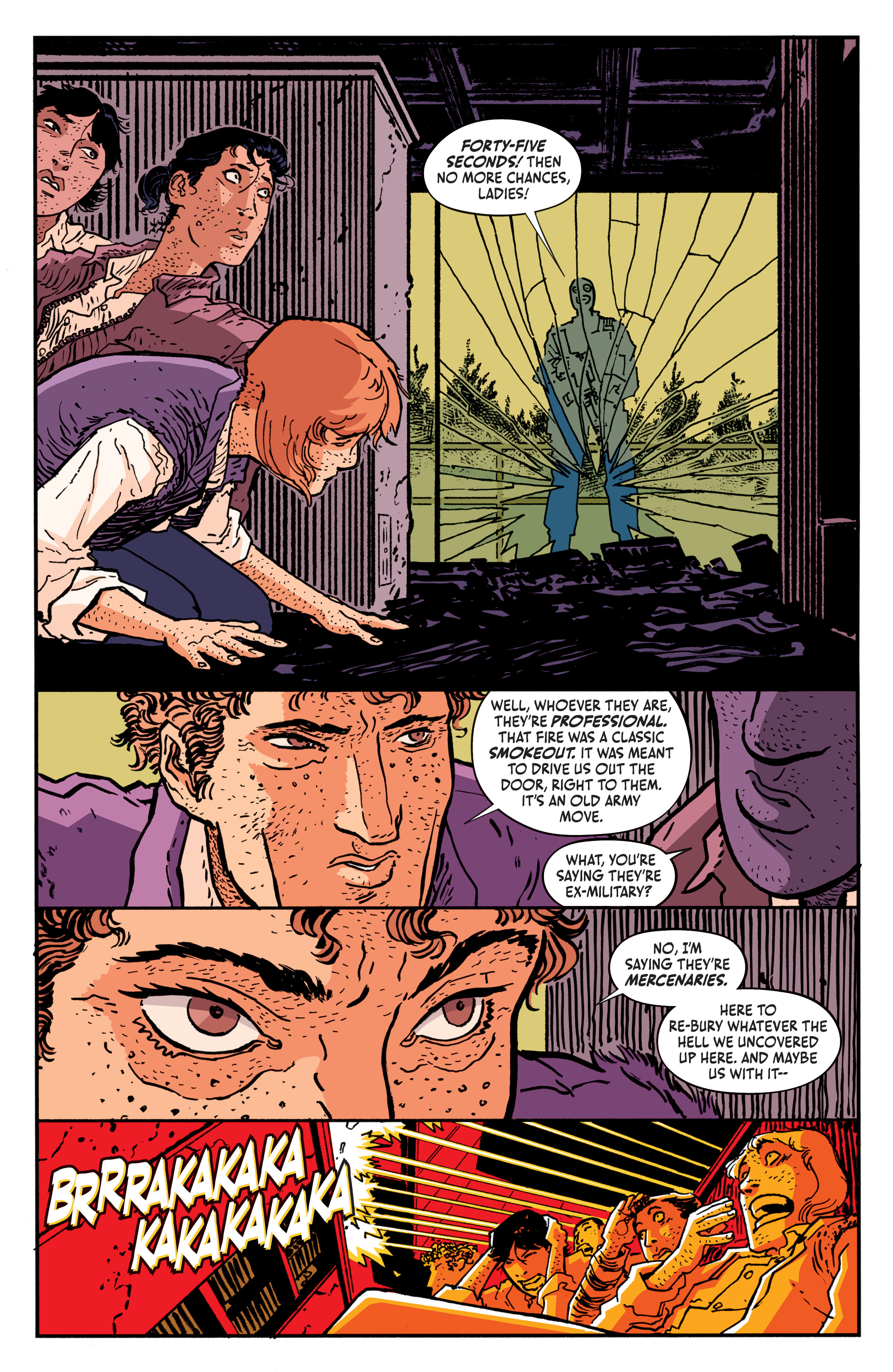 Read online Dark Spaces: Wildfire comic -  Issue #4 - 5