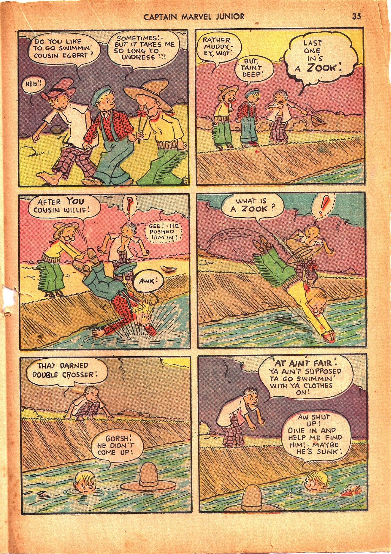 Read online Captain Marvel, Jr. comic -  Issue #09 - 35