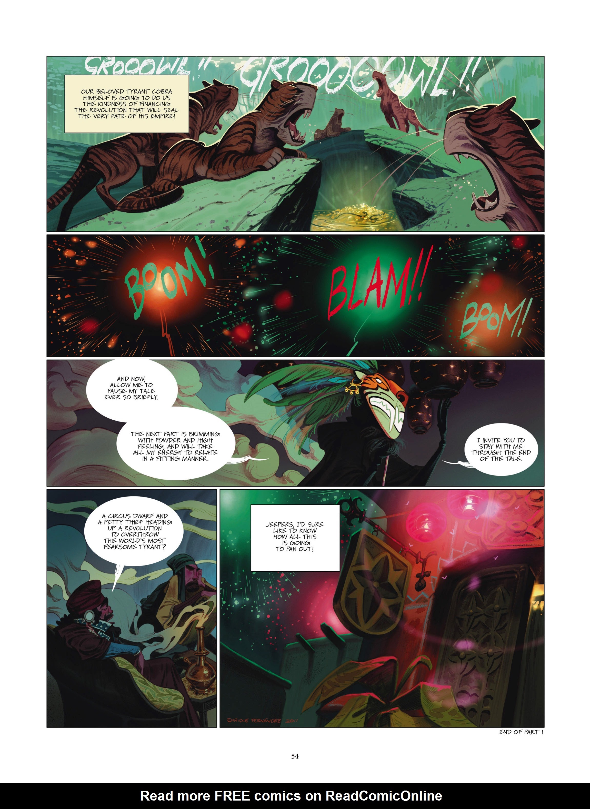 Read online Tales from the Time of the Cobra comic -  Issue #1 - 55